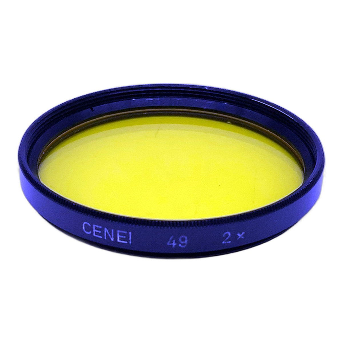 Cenei Farbfilter gelb-grün/yellow-green 2x Filter 49mm Kreisförmig