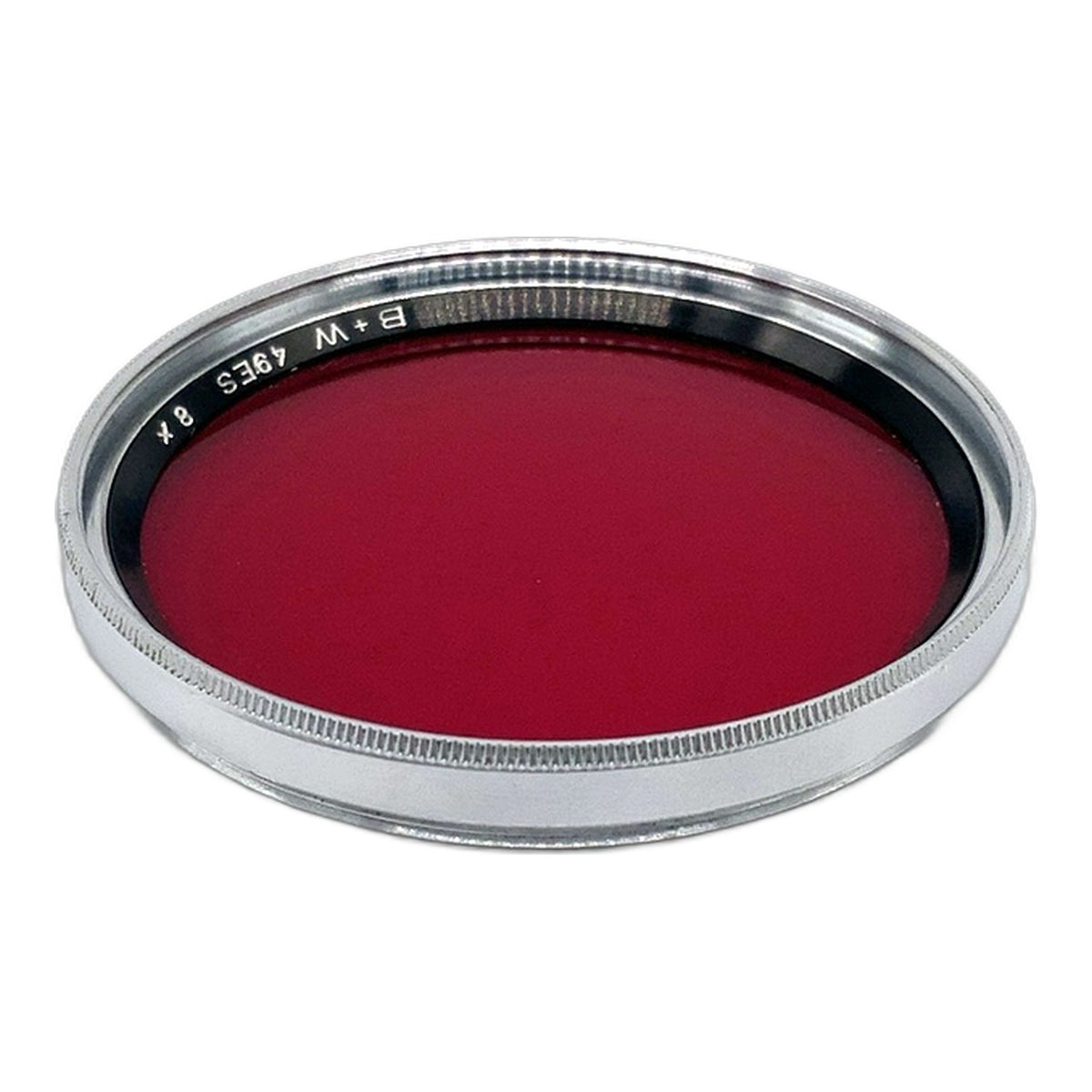 B+W Farbfilter 49ES dunkel rot/dark red 8x Filter 49mm Kreisförmig