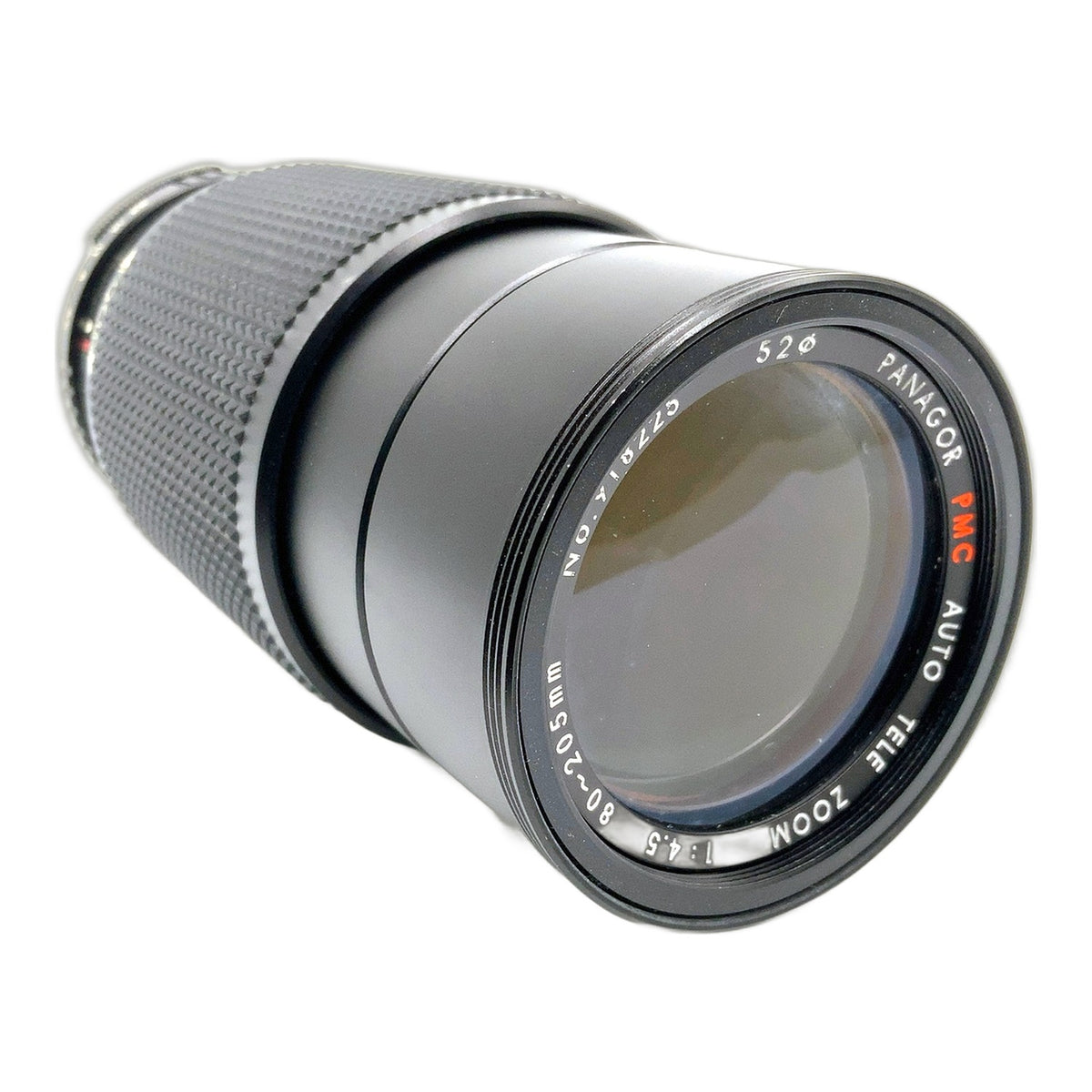 Panagor PMC Auto Tele Zoom 80-205mm 1:4.5 Objektiv manuell Zoomobjektiv (M42)