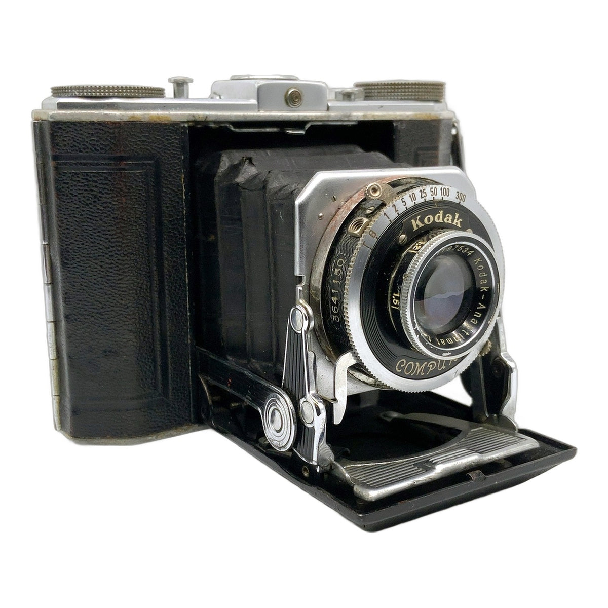 Kodak Duo 620 Klappkamera mit Anastigmat 7,5cm 1:4.5 Compur Balgenkamera