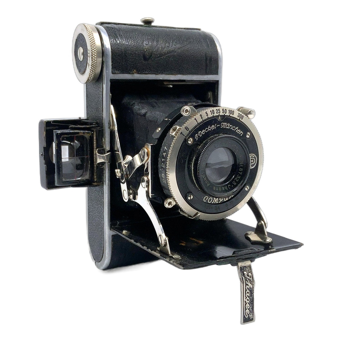 Ihagee Klappkamera mit Anastigmat 70mm 1:4.5 Compur Folding Camera Balgenkamera
