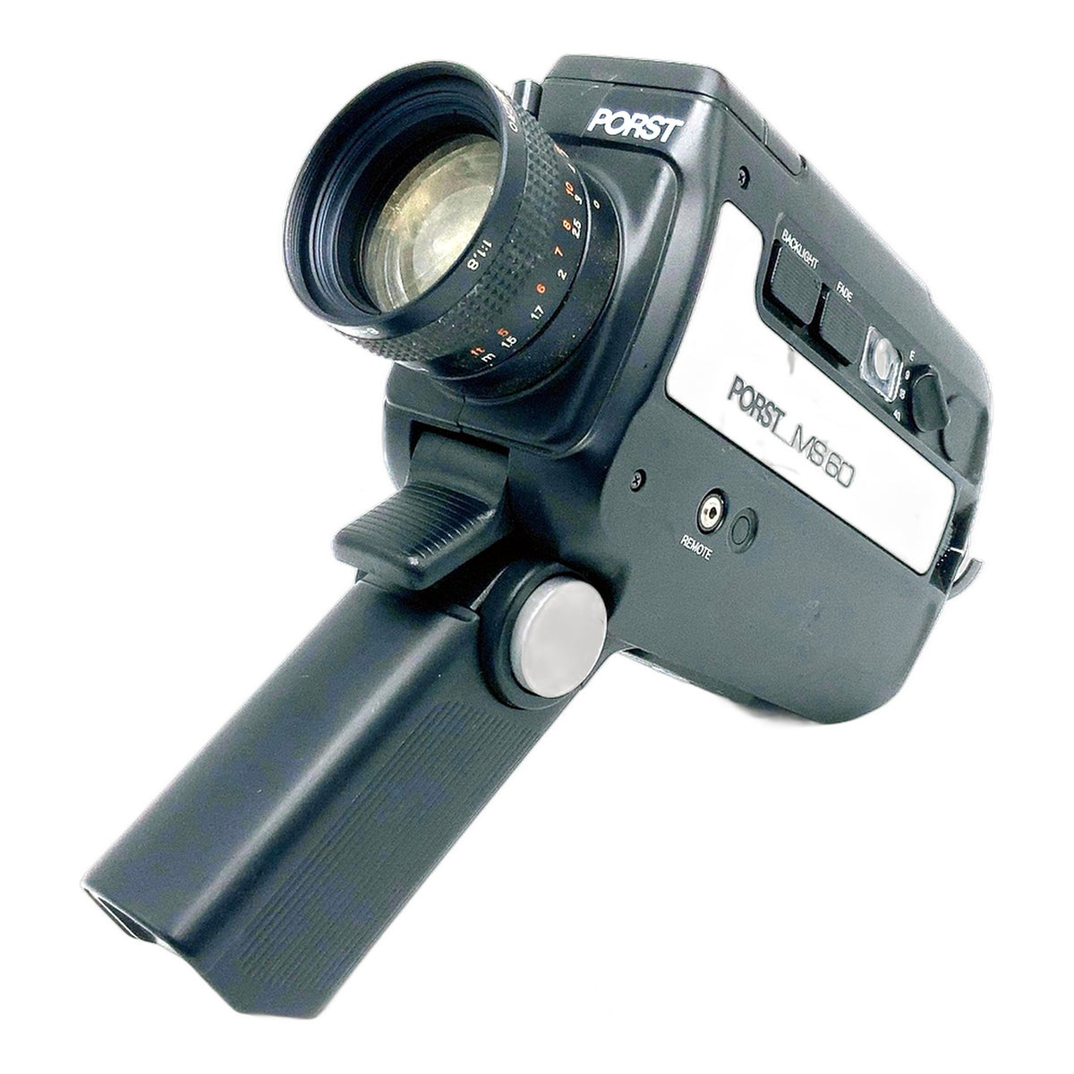 Porst MS 60 Filmkamera mit Porstzoom Macro 8-48mm 1:1.8 Cine Camera Movie Camera