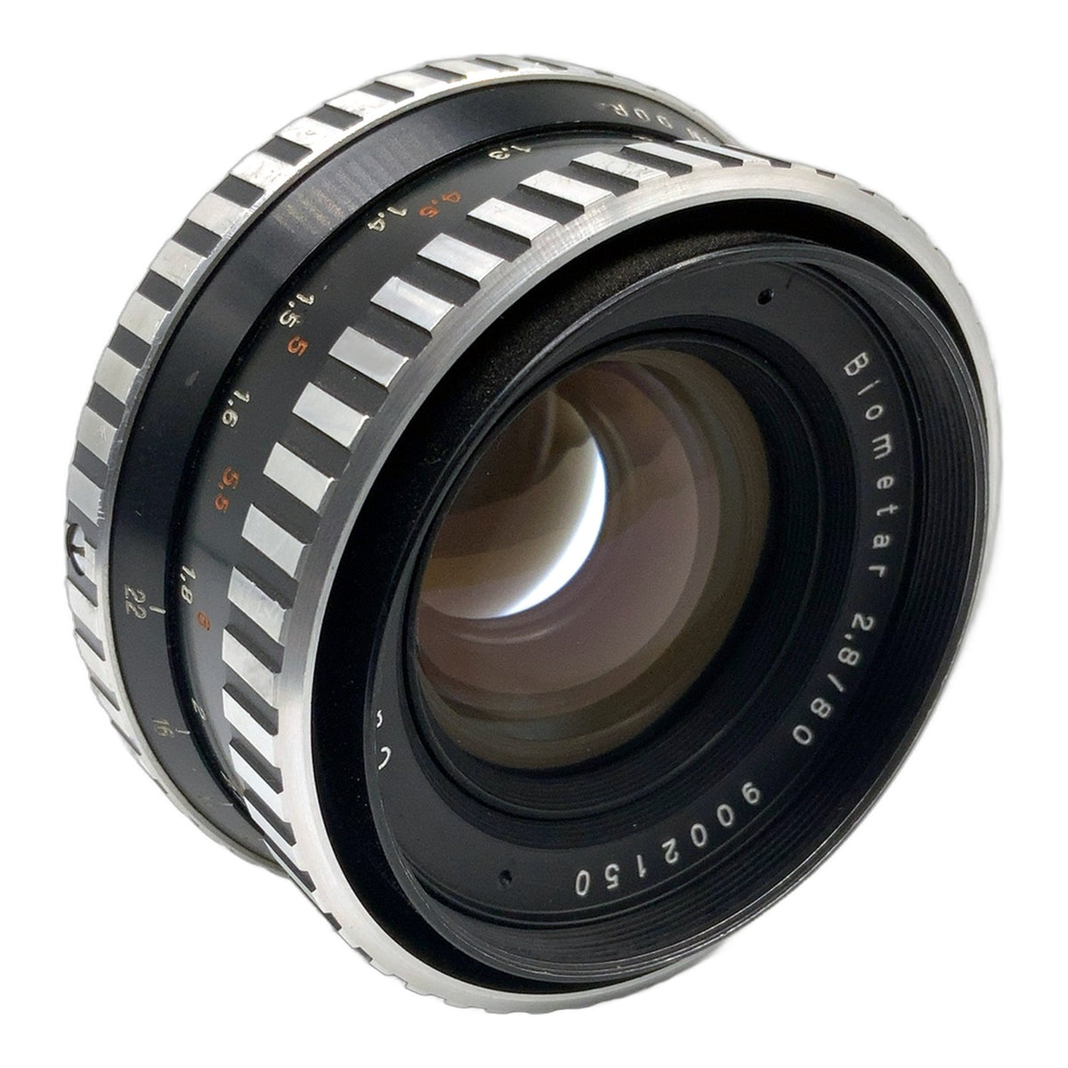 Carl Zeiss Jena Biometar 80mm 1:2.8 Objektiv Festbrennweite (Pentacon Six)