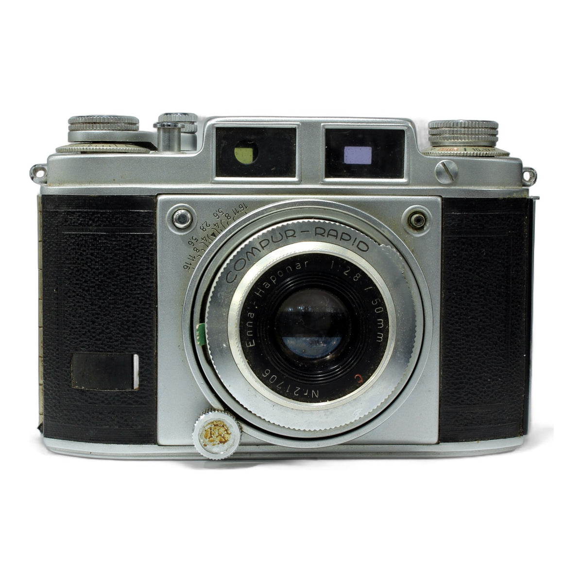 Balda Hapo 24 Messsucherkamera mit Enna Haponar 50mm 1:2.8 mit Springtubus
