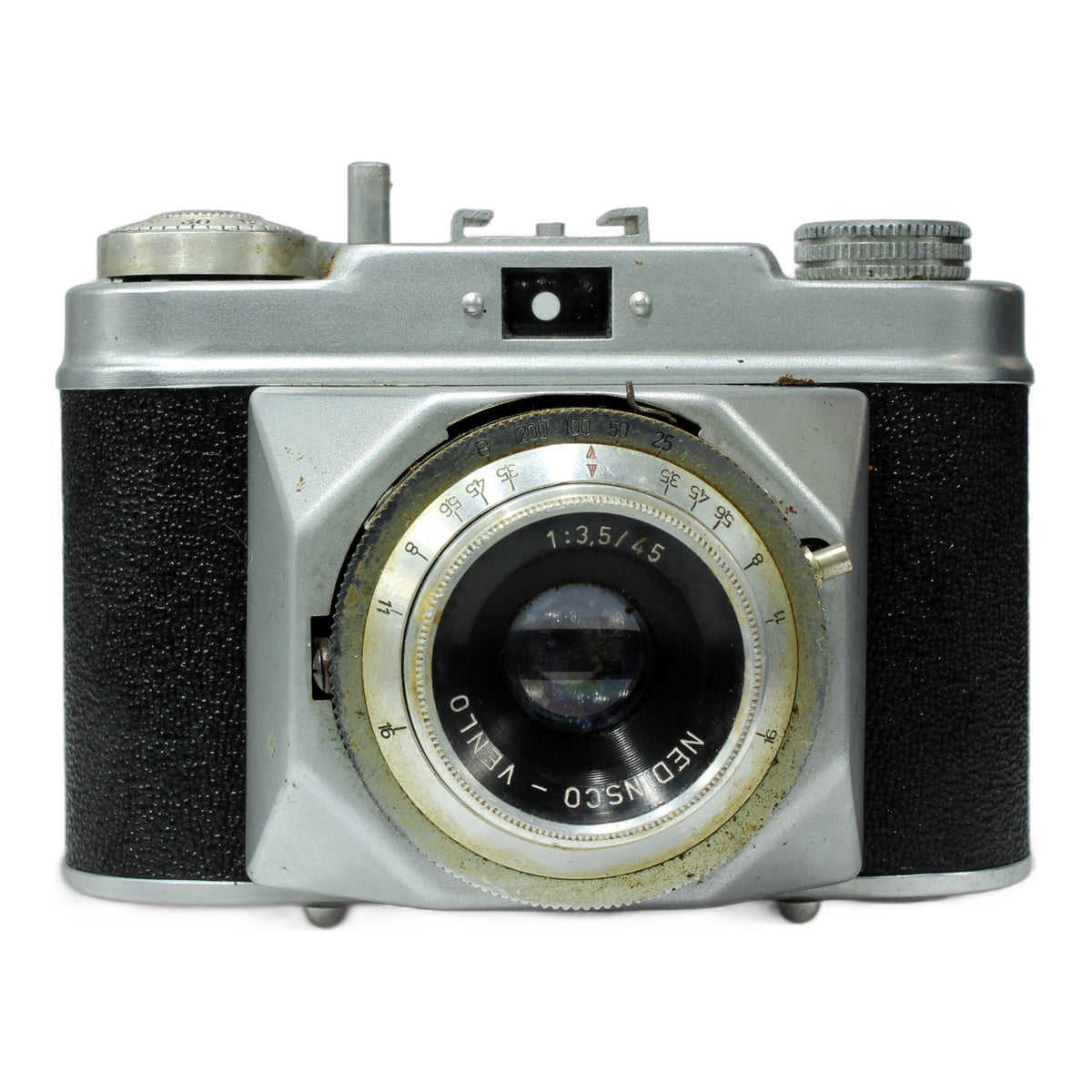 Nedinsco Primo Sucherkamera mit Venlo 45mm 1:3.5 Film Camera Viewfinder Camera