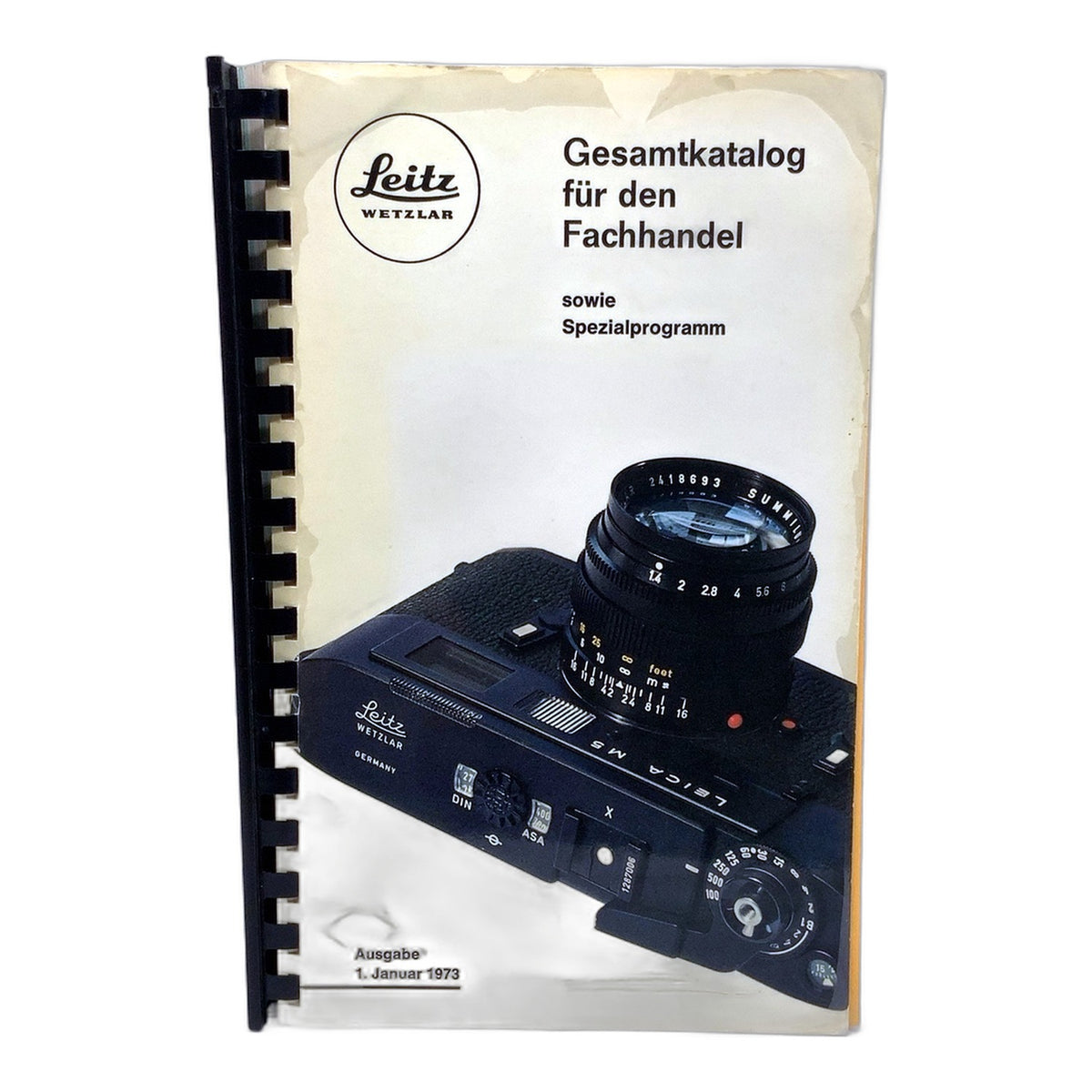 Leitz Wetzlar Gesamtkatalog für den Fachhandel 1. Januar 1973 Katalog Deutsch