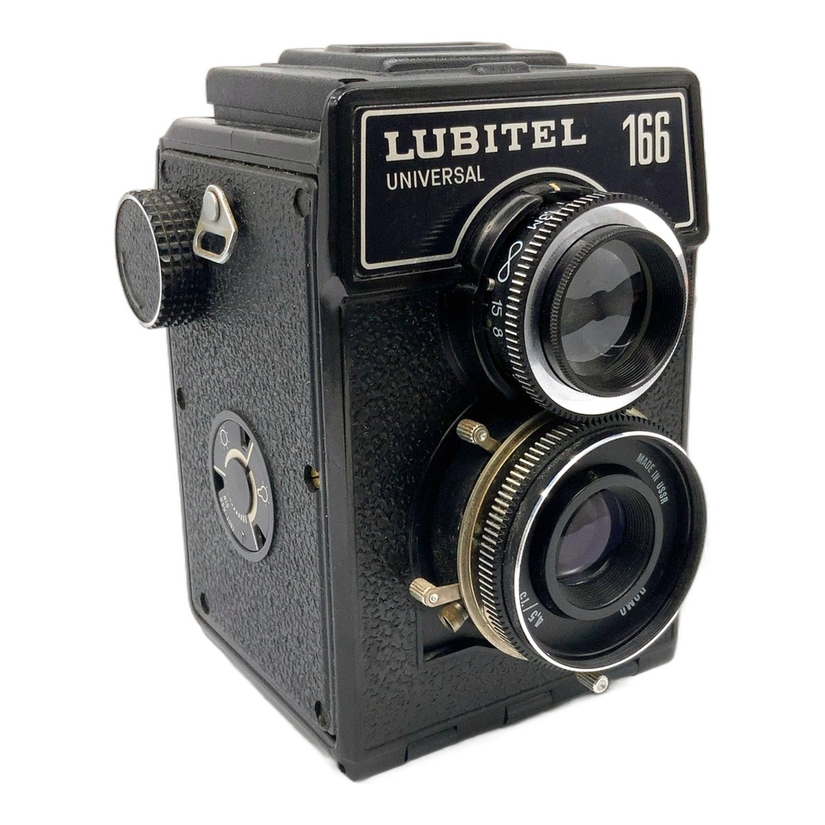 Lomo Lubitel 166 universal TLR mit T-22 75mm 1:4.5 USSR zweiäugige Kamera