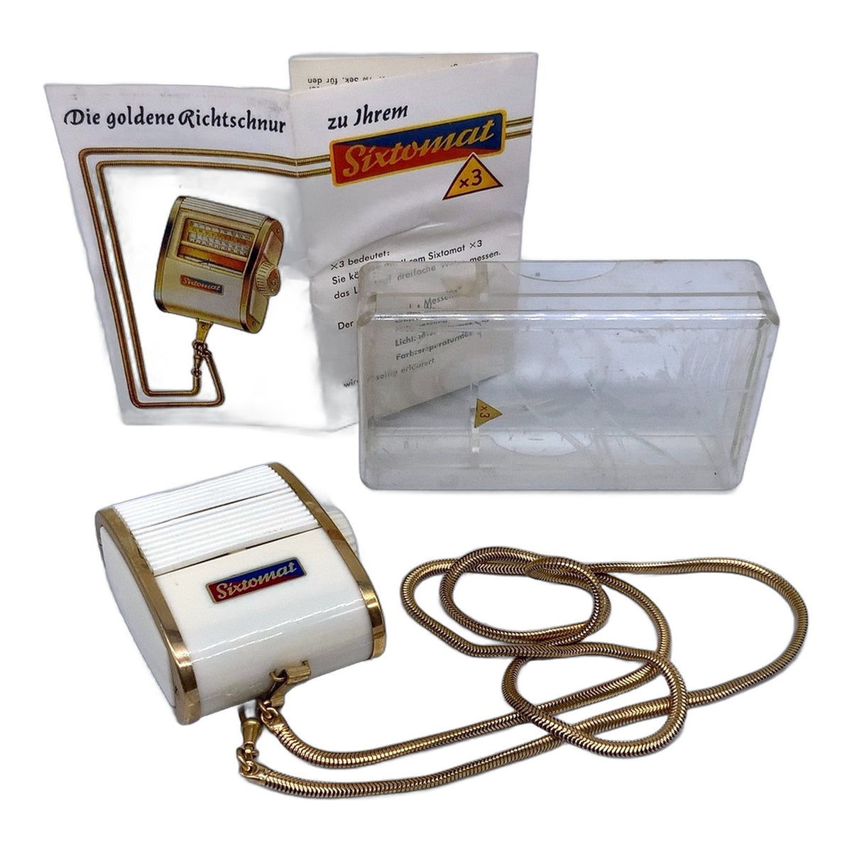 Gossen Sixtomat Belichtungsmesser Light Meter Lichtmesser Lichtmeter mit Case