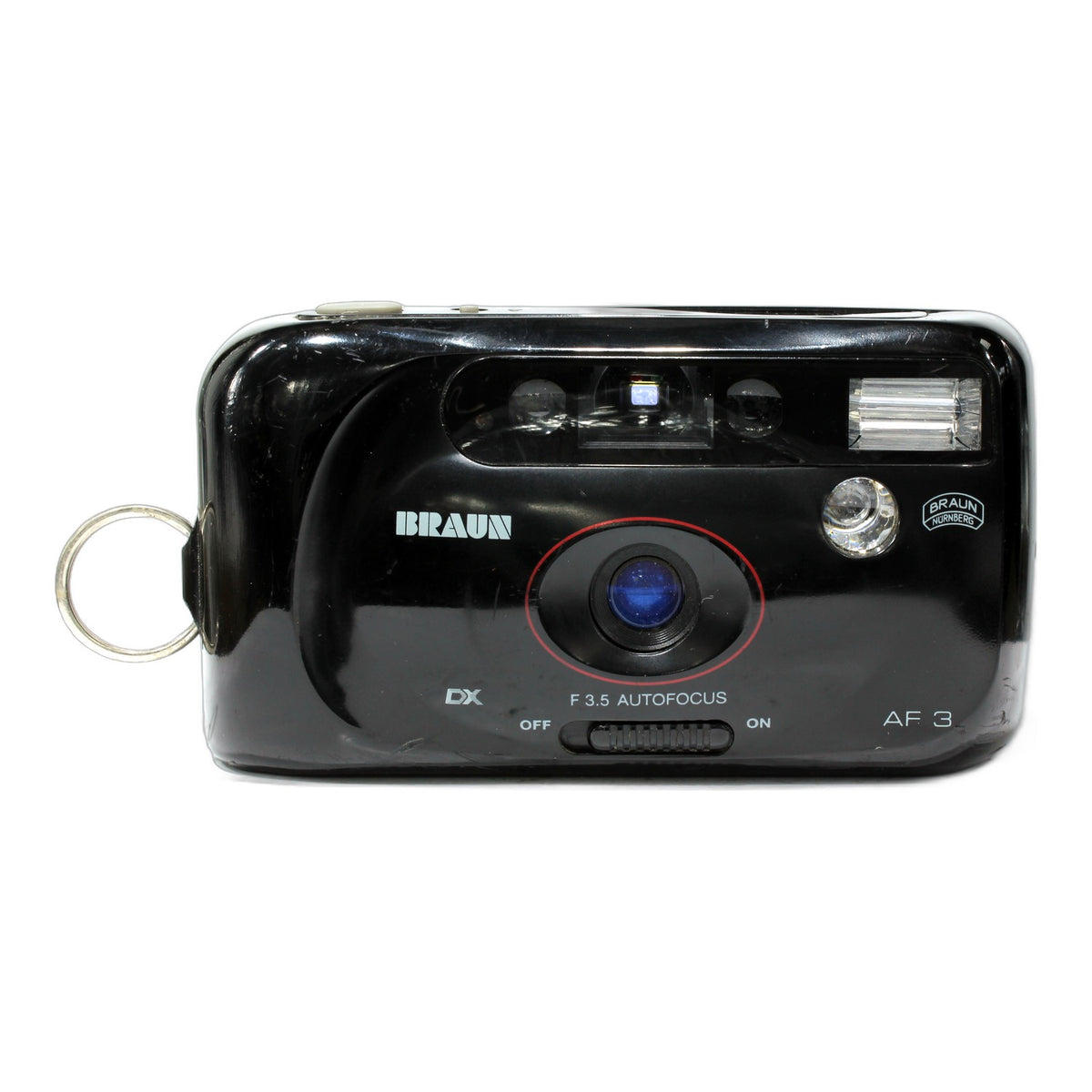 Braun Nürnberg AF 3 Point&Shoot mit Autofocus 1:3.5 Compact Camera Kompaktkamera