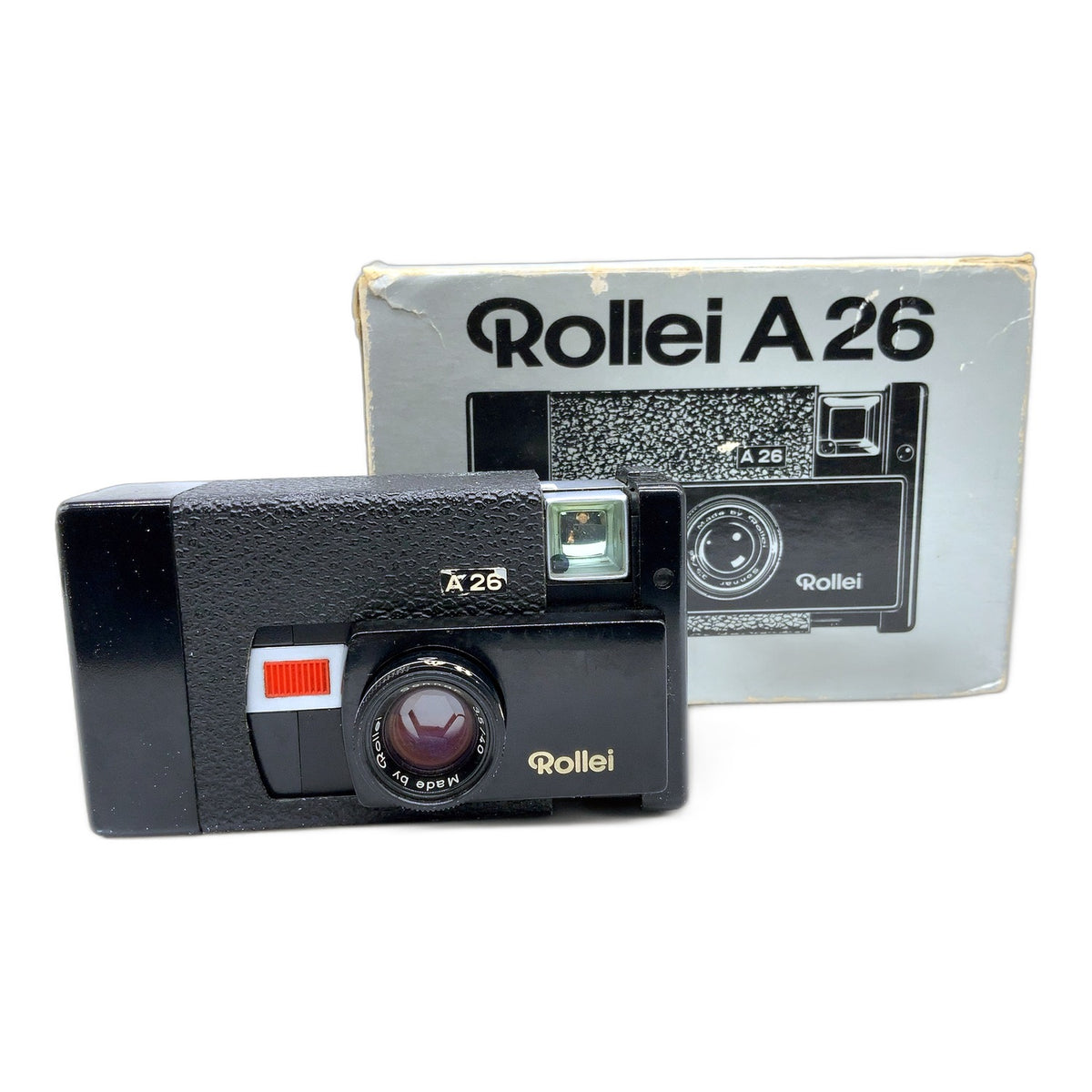 Rollei A 26 Sucherkamera mit Sonnar 40mm 1:3.5 in OVP Viewfinder Camera