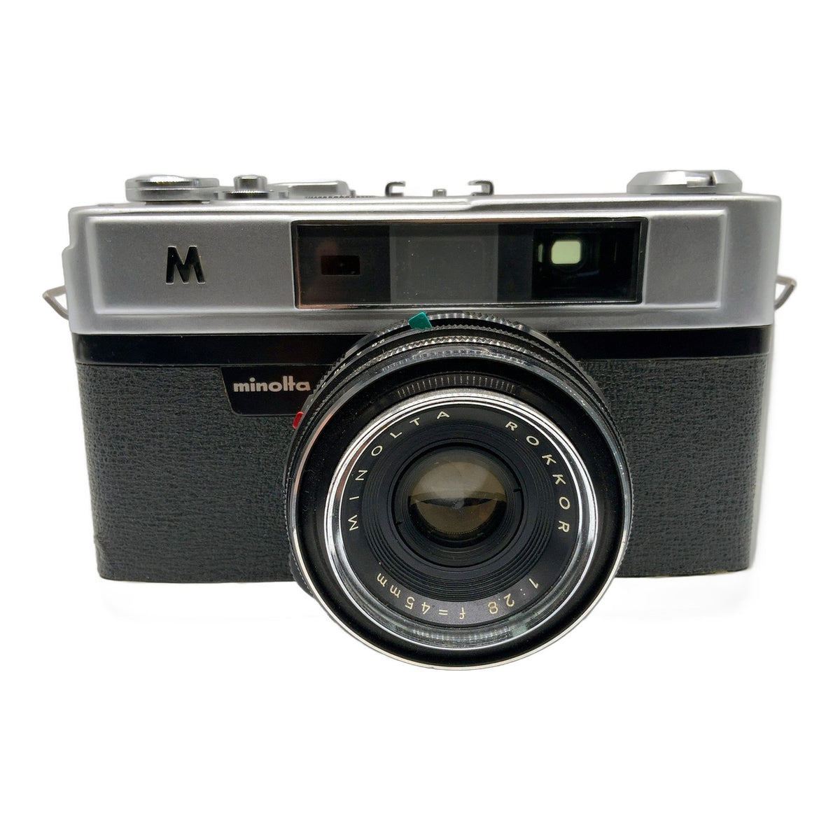 Minolta A5 M Messsucherkamera mit Rokkor 45mm 1:2.8 Rangefinder Camera