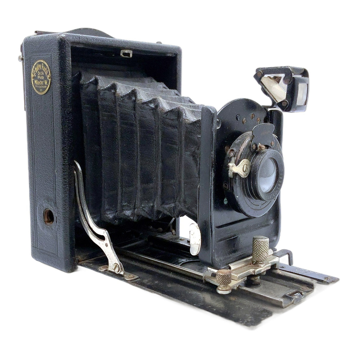 Ernemann Plattenkamera mit Doppel-Objektiv Serie A Analog Camera Plate Camera