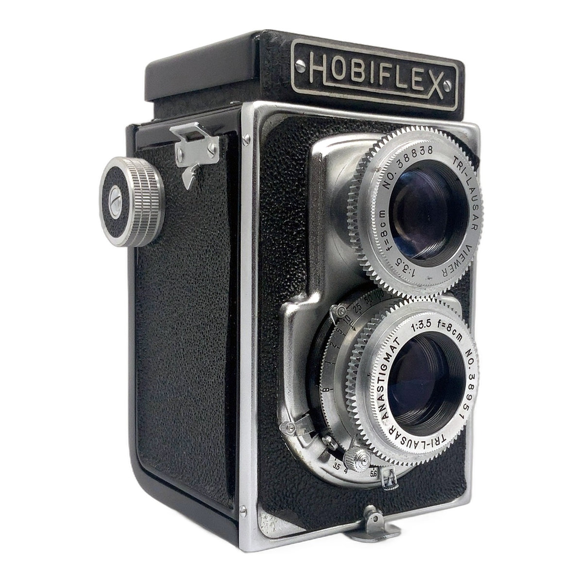 Tougodo Hobiflex Model III TLR mit Tri-Lausar Anastigmat 8cm 1:3.5