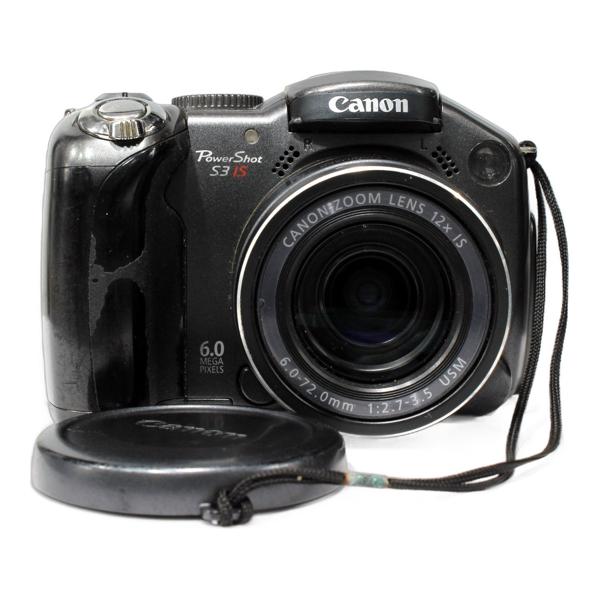 Canon PowerShot S3 IS Bridgekamera 6.0MP Digitalkamera Bridge Camera