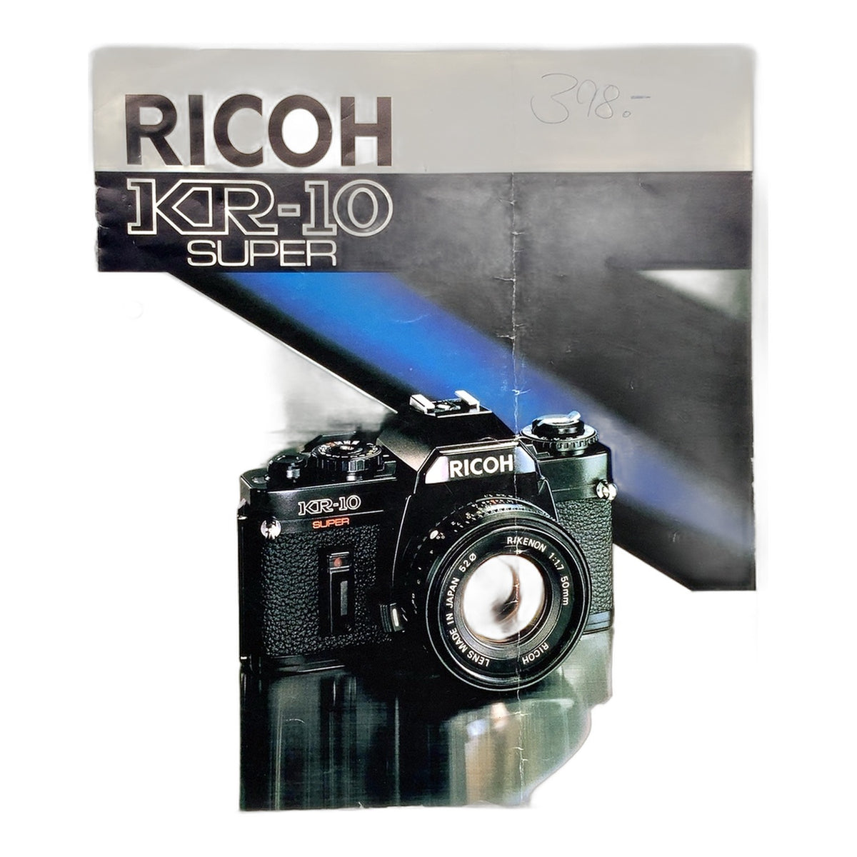 Ricoh KR-10 Super Flyer Broschüre Deutsch Gebrauchsanweisung Magazin