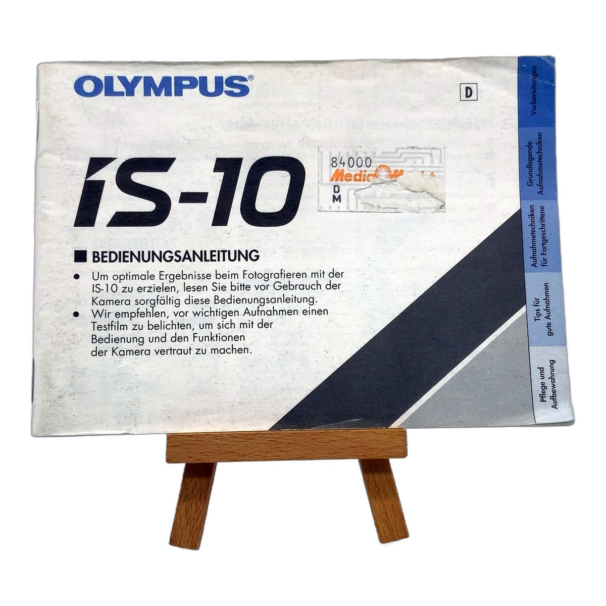 Olympus IS-10 Bedienungsanleitung Deutsch