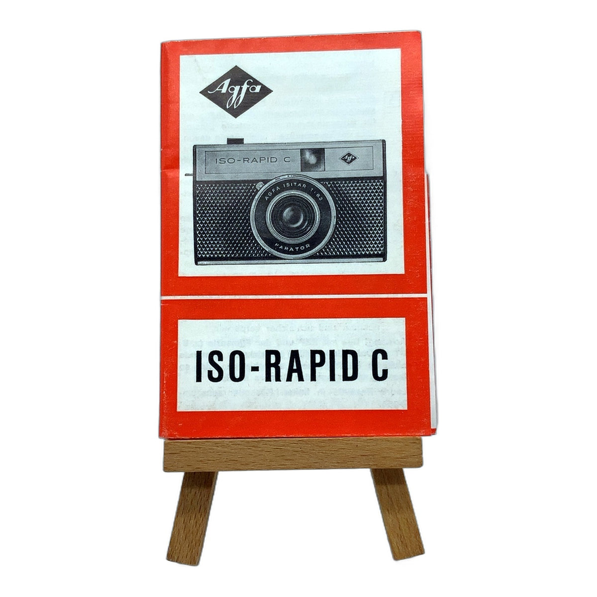 Agfa ISO-Rapid C Bedienungsanleitung User Manual Handbuch Deutsch