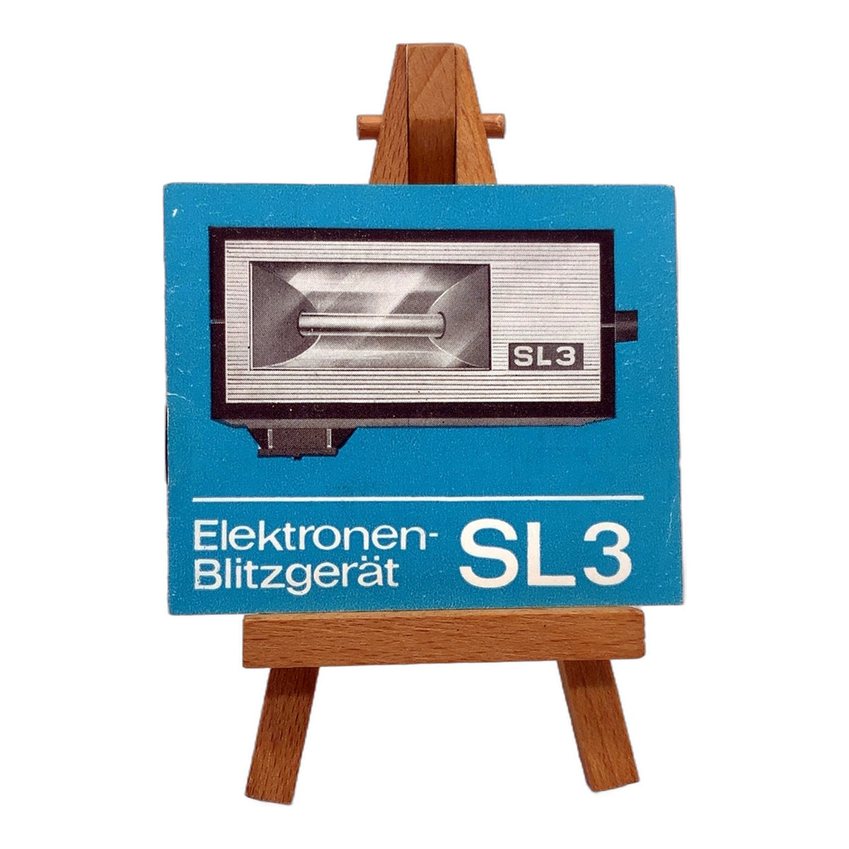 Elgawa Elektronenblitzgerät SL3 Bedienungsanleitung User Manual Handbuch Deutsch