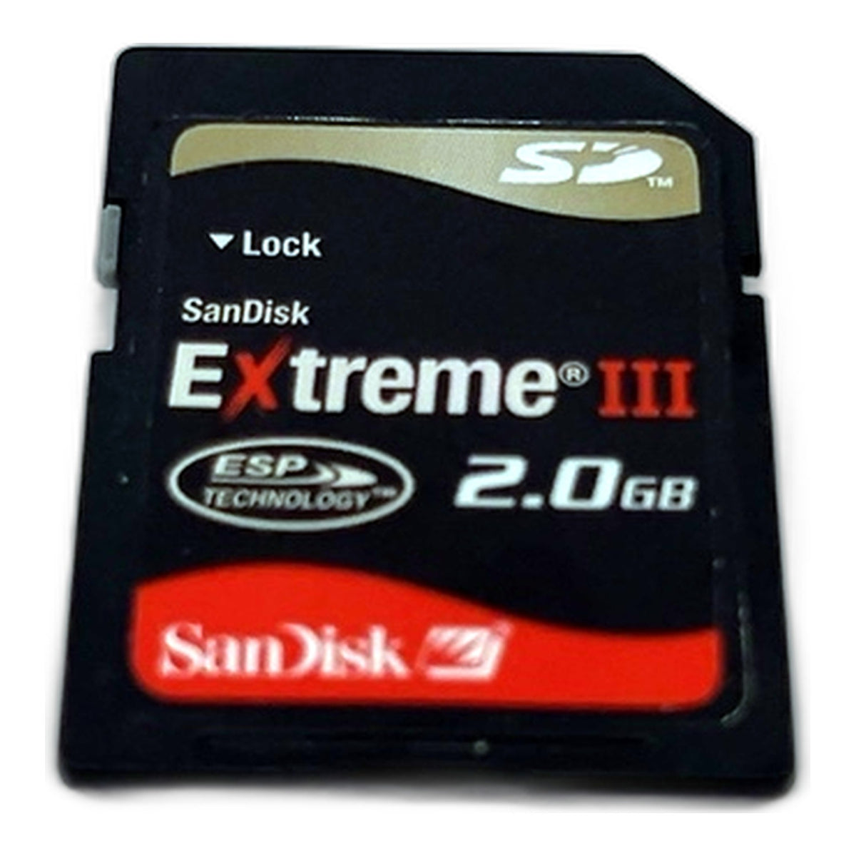 SanDisk SD Karte Extreme III 2GB Speicherkarte memory card