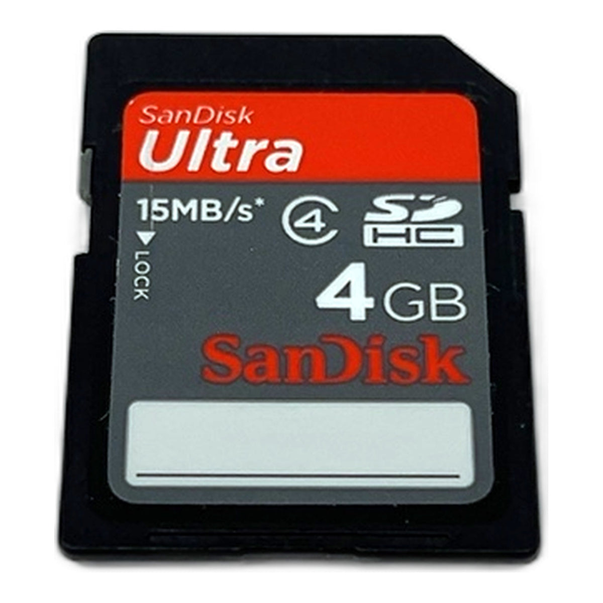 SanDisk SD Karte Ultra 15MB/s 4GB Speicherkarte memory card