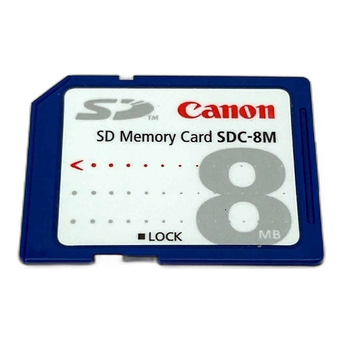 Canon SD Karte SDC-8M 8MB Speicherkarte memory card