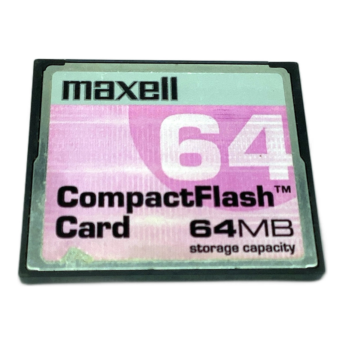 Maxell Compact Flash Card 64MB Speicherkarte CF memory card