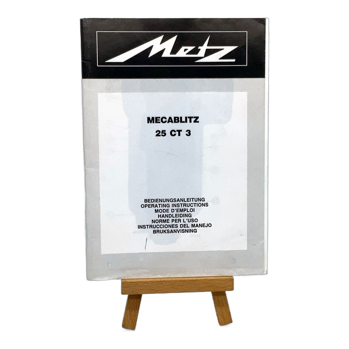 Metz Mecablitz 25 CT3 Bedienungsanleitung Deutsch