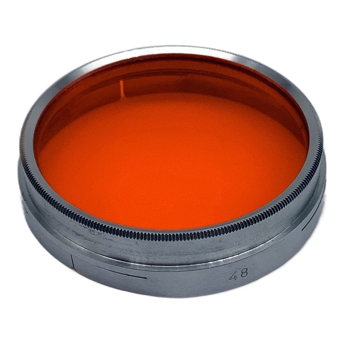 Arnz Jena Farbfilter Orange Slip On Filter 48mm Steckfilter Kreisförmig