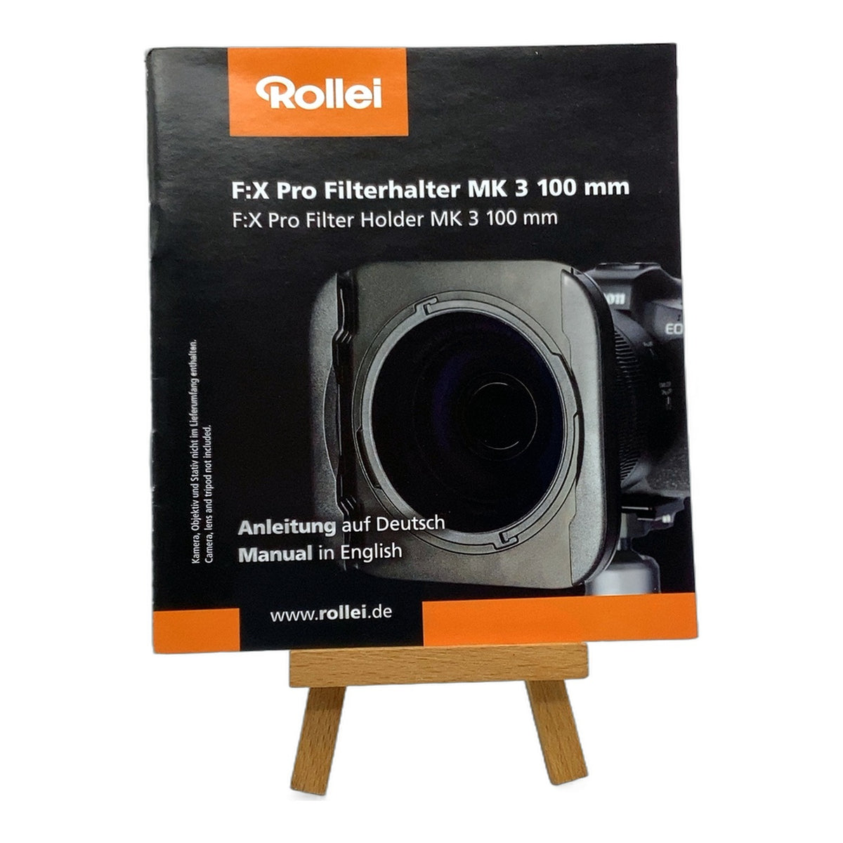 Rollei F:X Pro Filterhalter MK 3 100mm Bedienungsanleitung Handbuch Deutsch