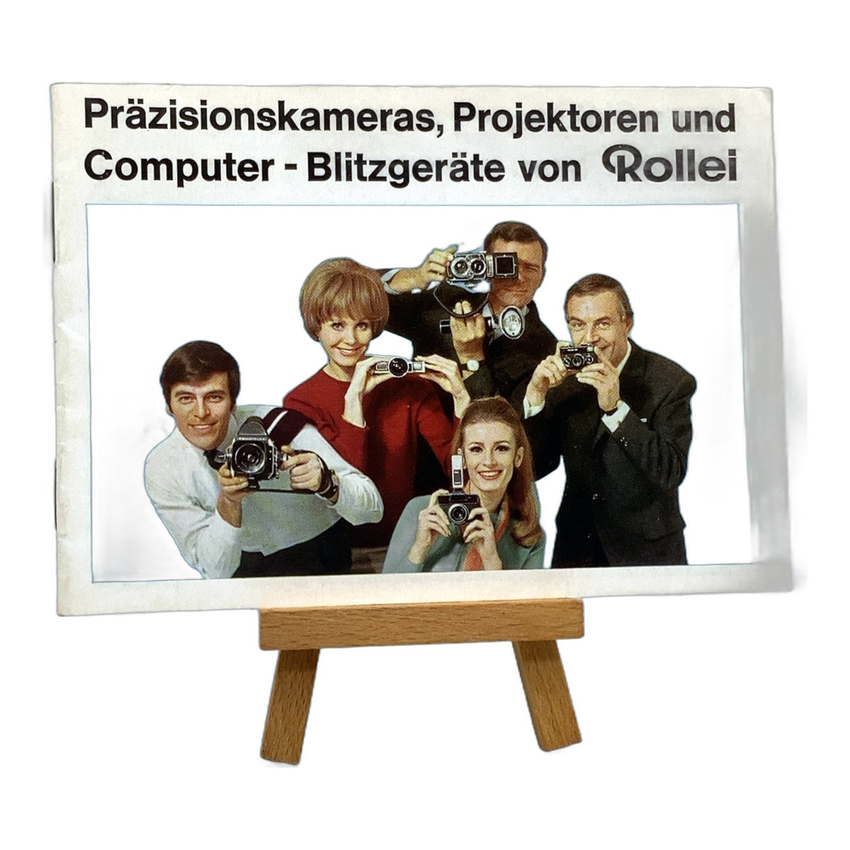 Präzisionskameras, Projektoren und Computer - Blitzgeräte von Rollei Infoheft
