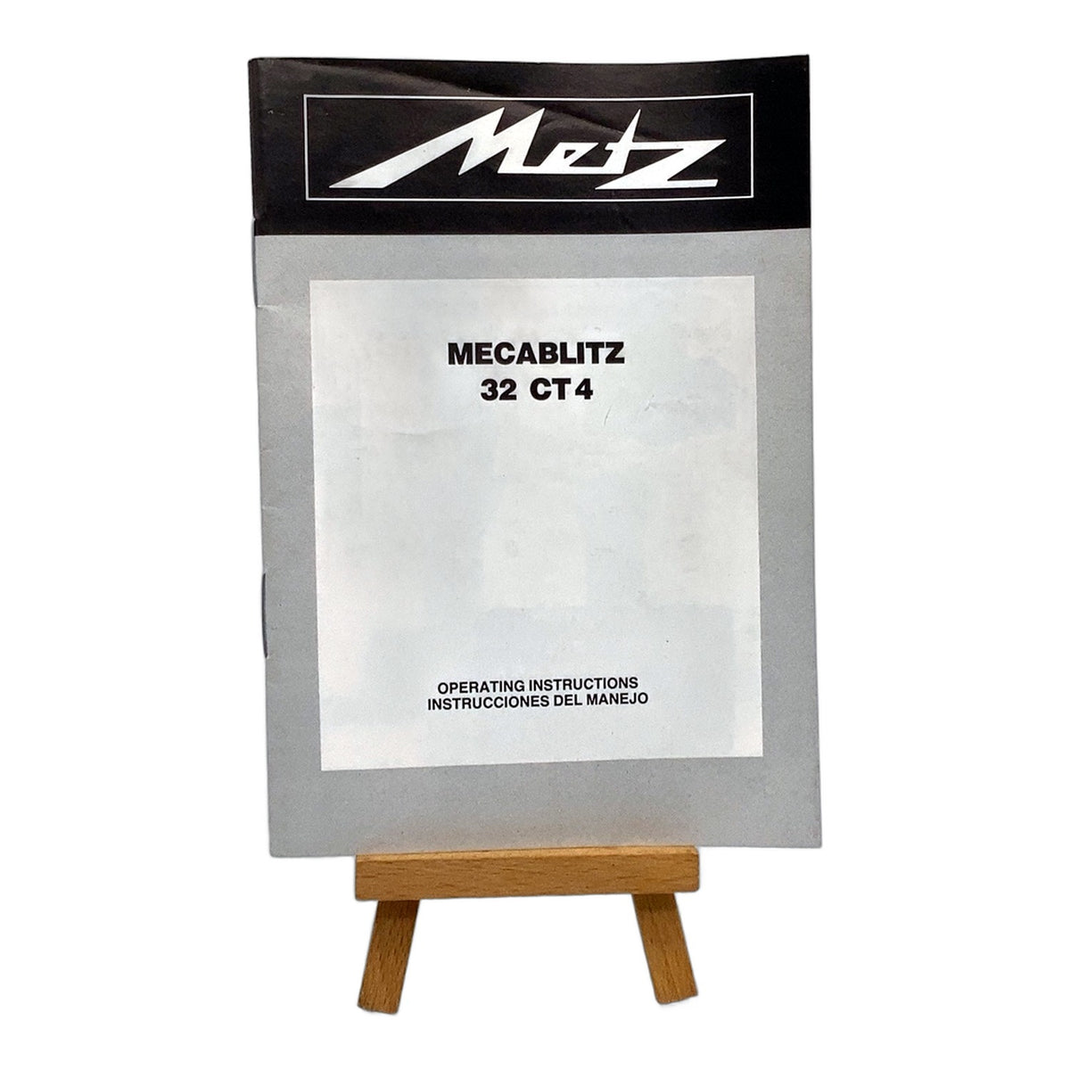 Metz 32 CT 4 Bedienungsanleitung Englisch