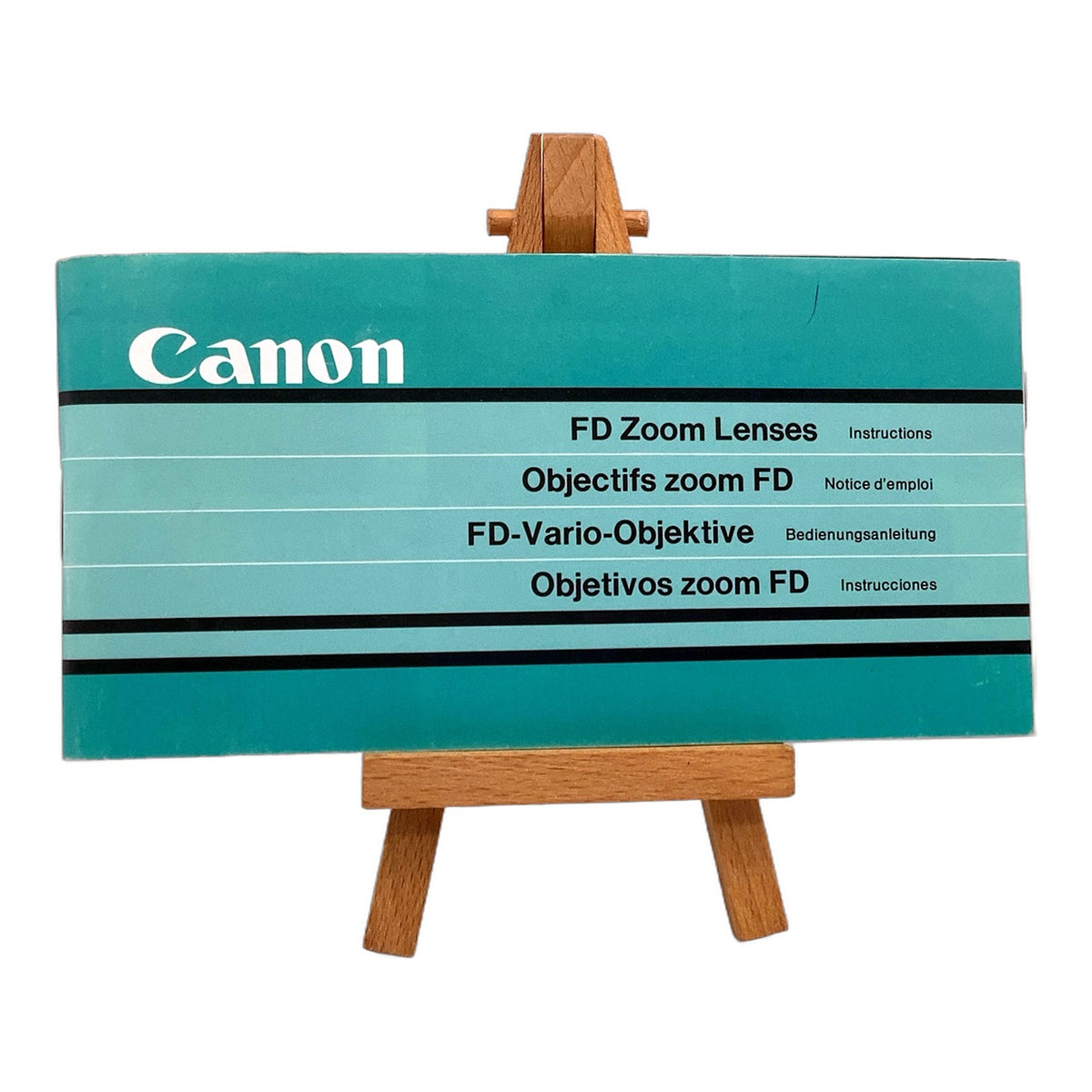 Canon FD-Vario Lens User Manual (German)