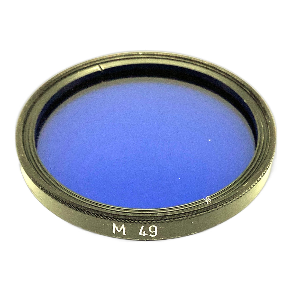 Carl Zeiss Jena Farbfilter blau/blue M49 Filter 49mm Kreisförmig Objektivfilter