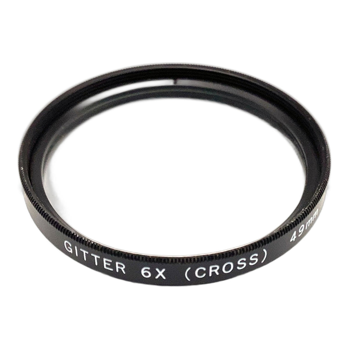 Gitterfilter Gitter 6x (Cross) (2) Filter 49mm Kreisförmig Objektivfilter