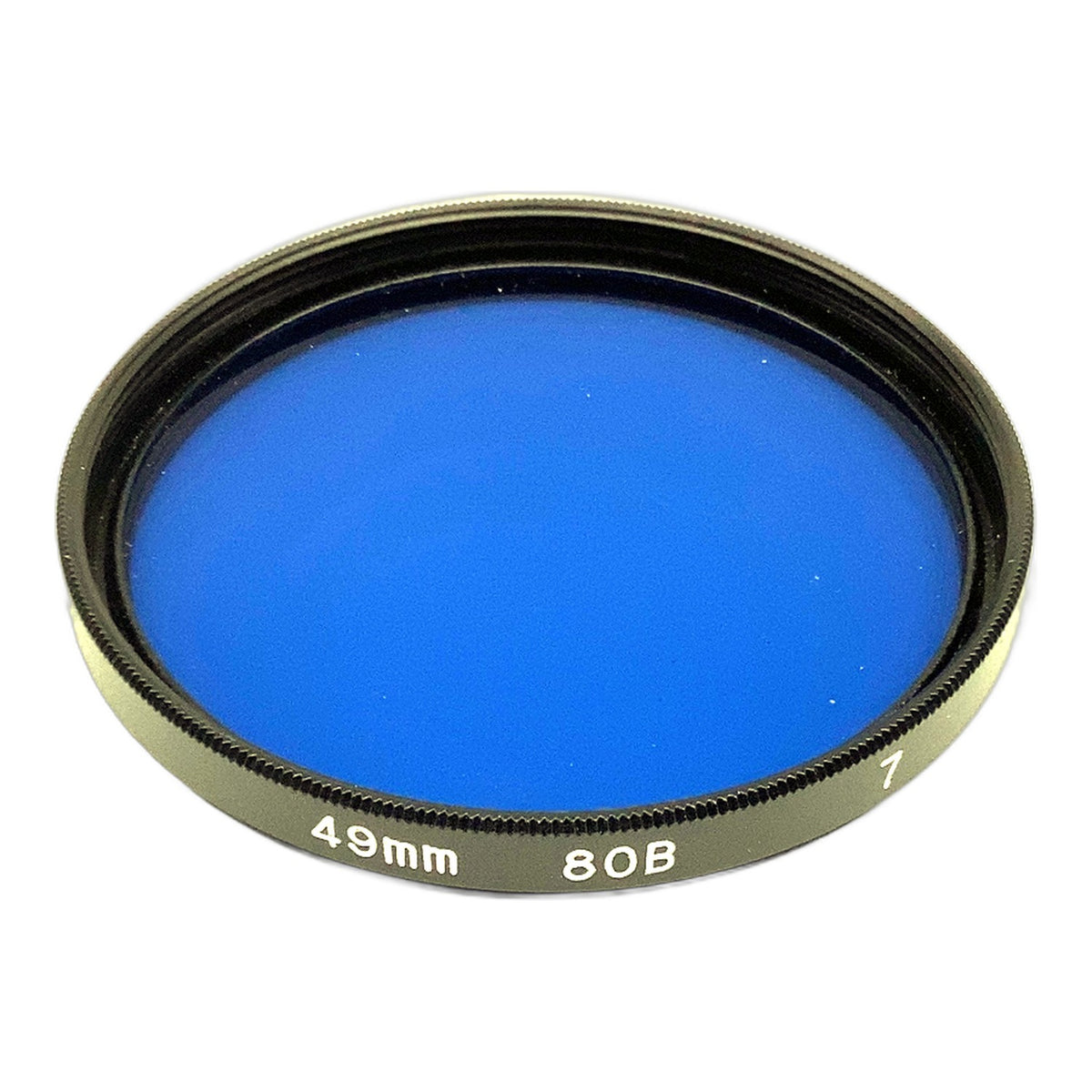 Farbfilter blau/blue 80B (7) Filter 49mm Kreisförmig Kamerafilter Objektivfilter