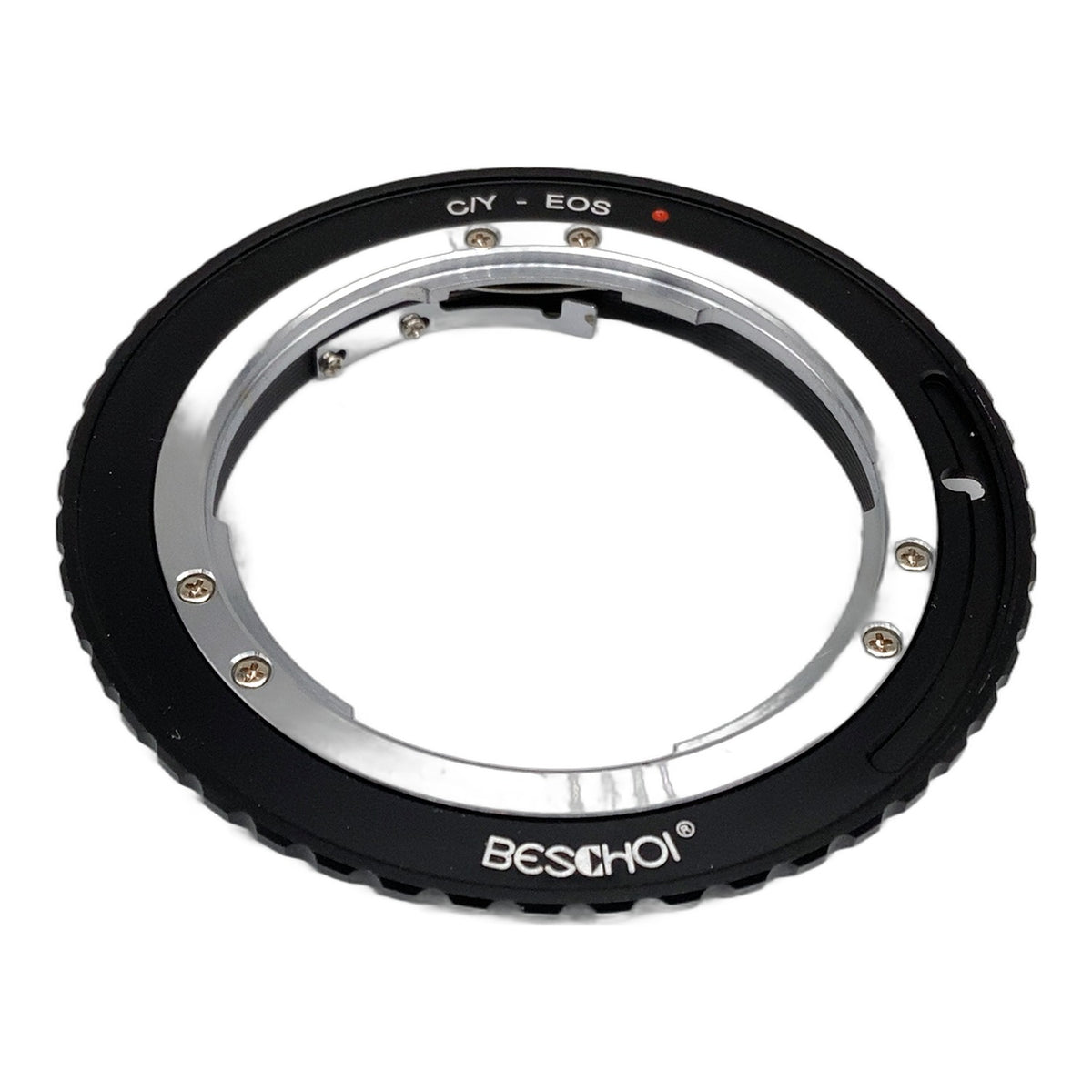 Beschoi C/Y-EOS Objektivadapter Lens Mount Adapter (Yashica / Contax → Canon EF)