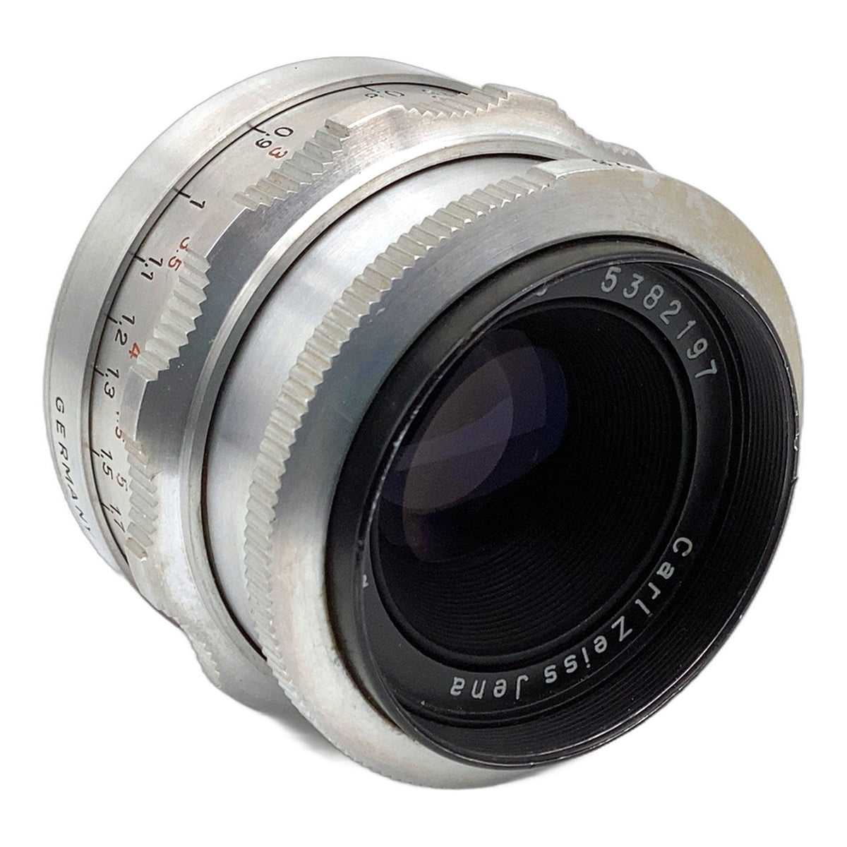 Carl Zeiss Jena Q1 compact Tessar 8 Blades 50mm 1:2.8 Objektiv (Altix)