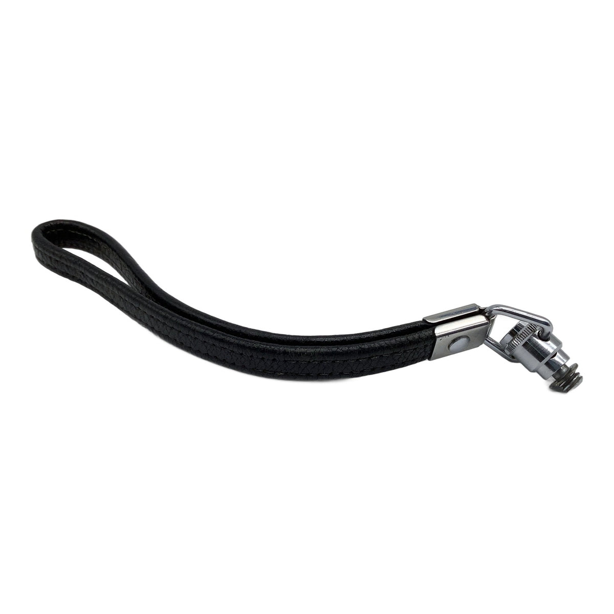 Handschlaufe mit 1/4 Gewinde Hand Strap schwarz Wrist Strap Leder