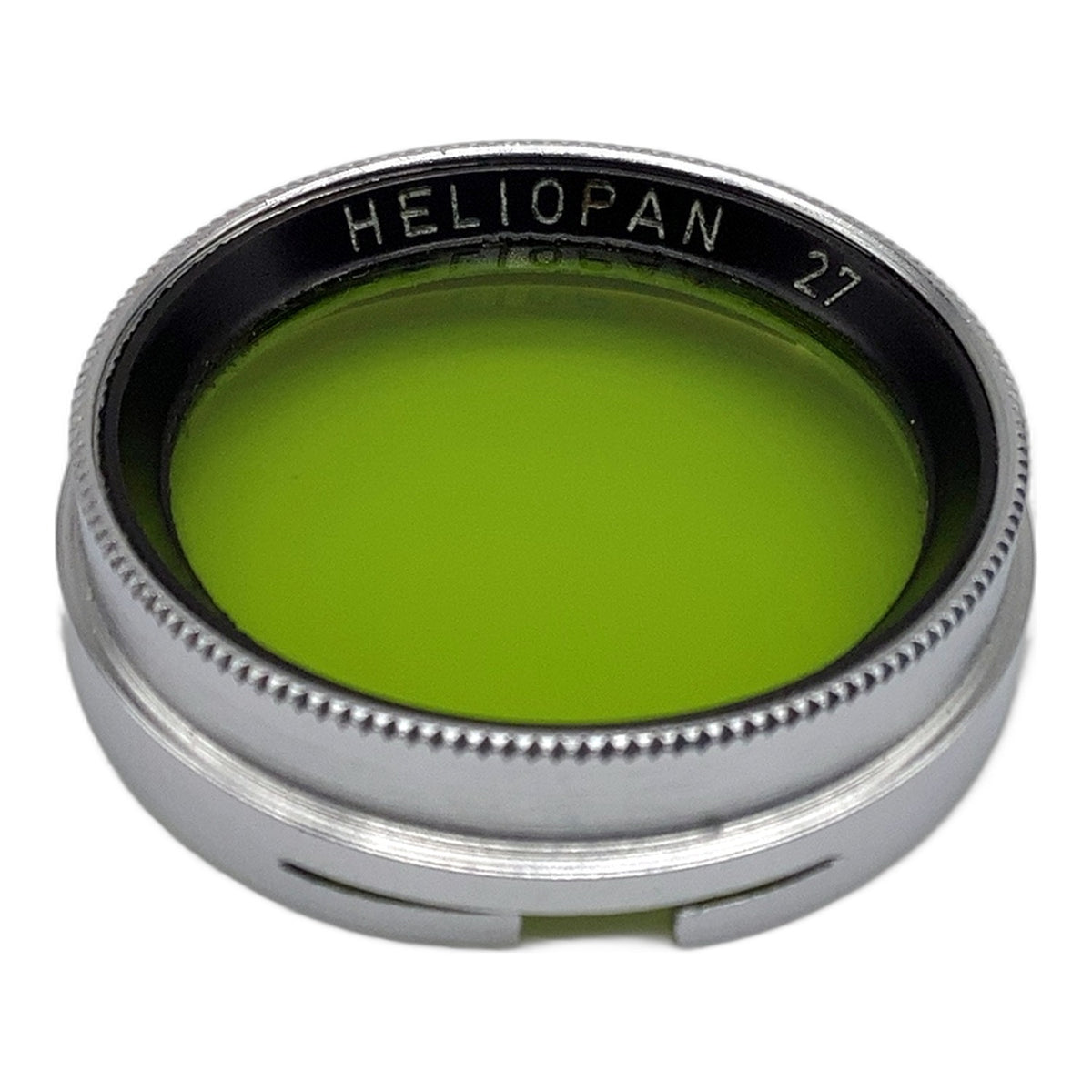 Heliopan Farbfilter grün/green Slip On Filter 27mm Steckfilter Kreisförmig