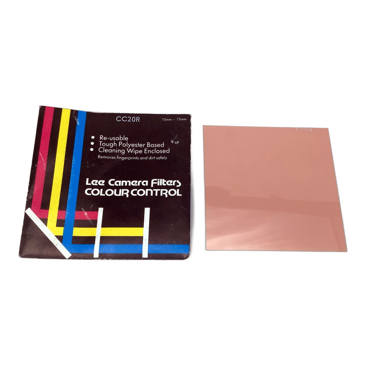 Lee Filters Farbfilter CC20R Filter 75x75mm Rechteckig Objektivfilter