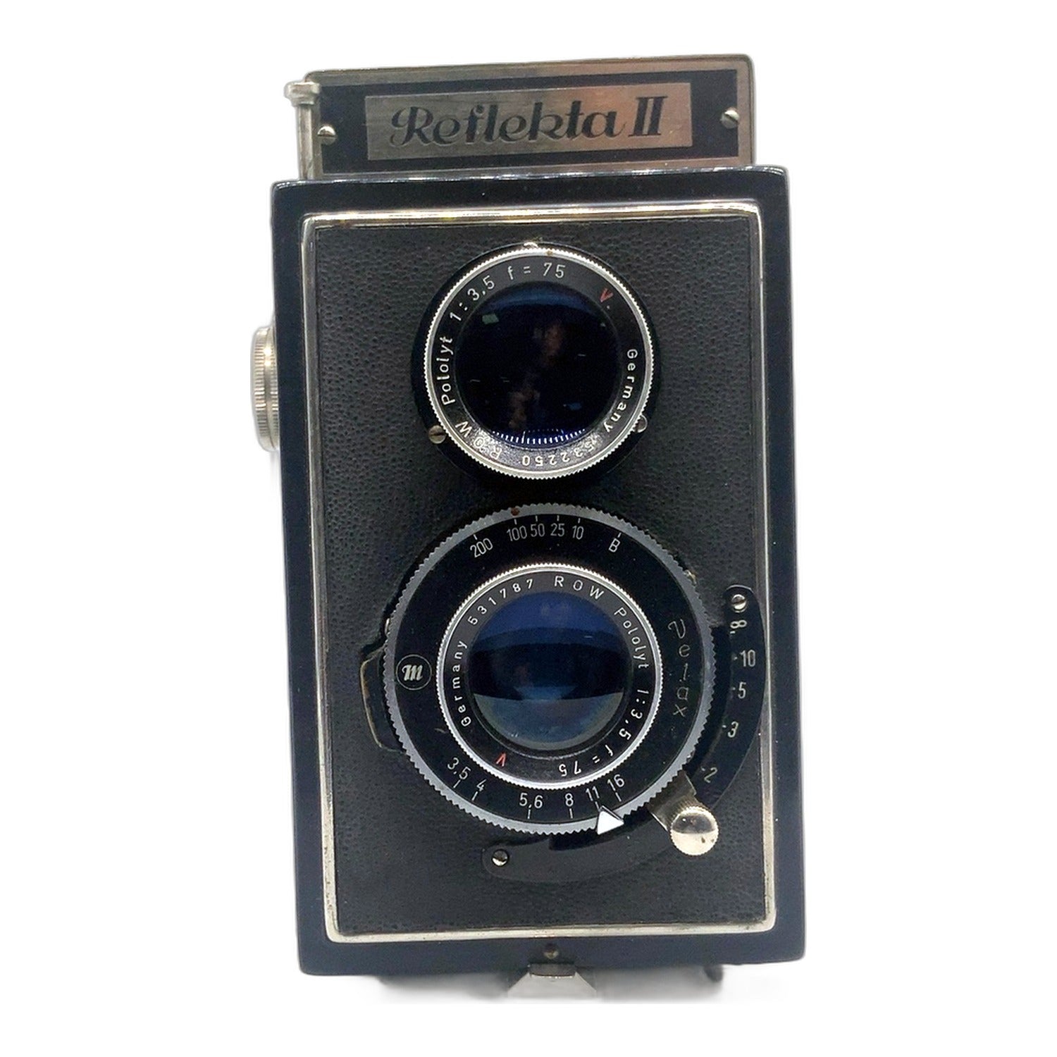 VEB KWT Reflekta II TLR mit ROW Pololyt 1:3.5 f=75 red V Velax