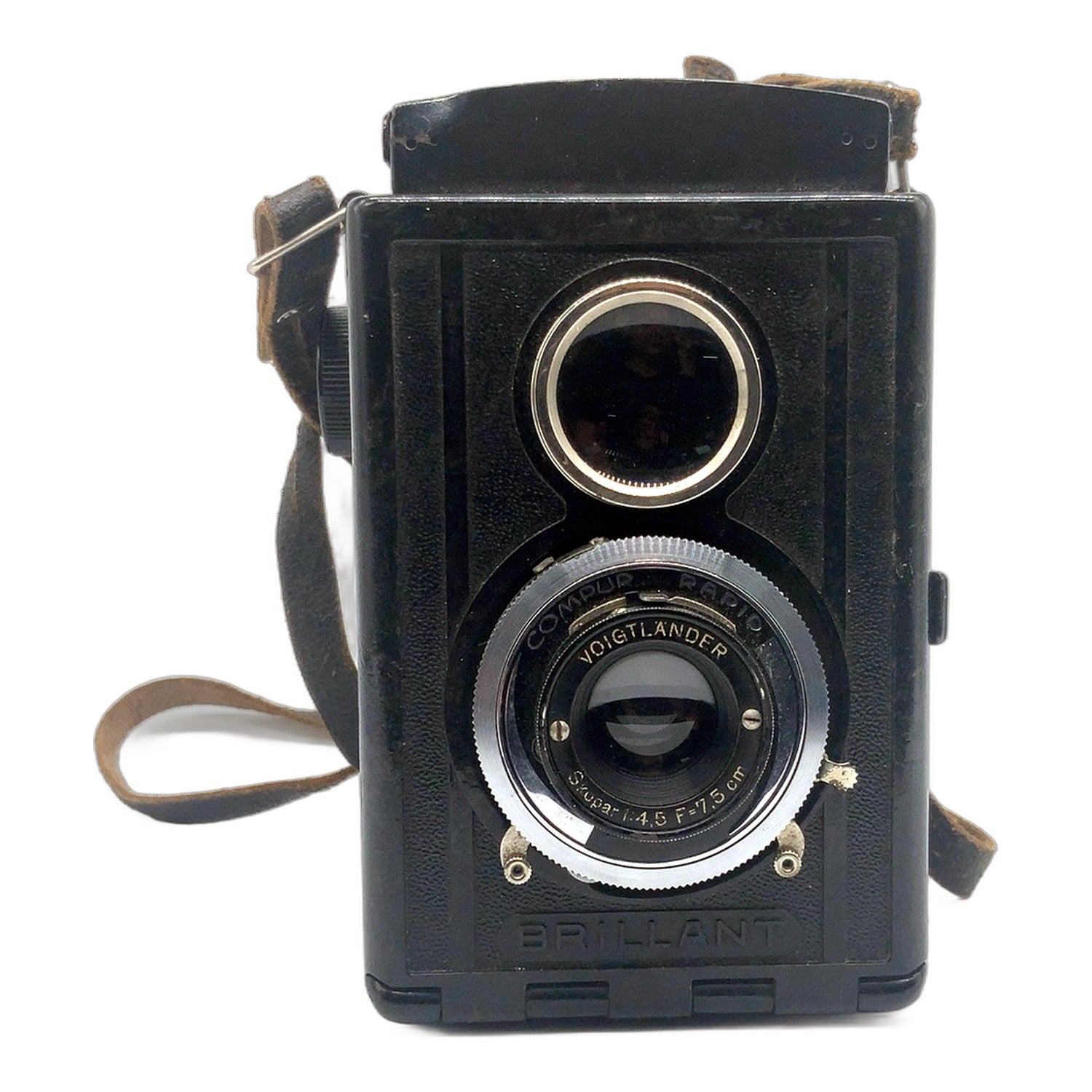 Voigtländer Brillant TLR mit Skopar 1:4,5 7,5cm Zweiäugige Kamera