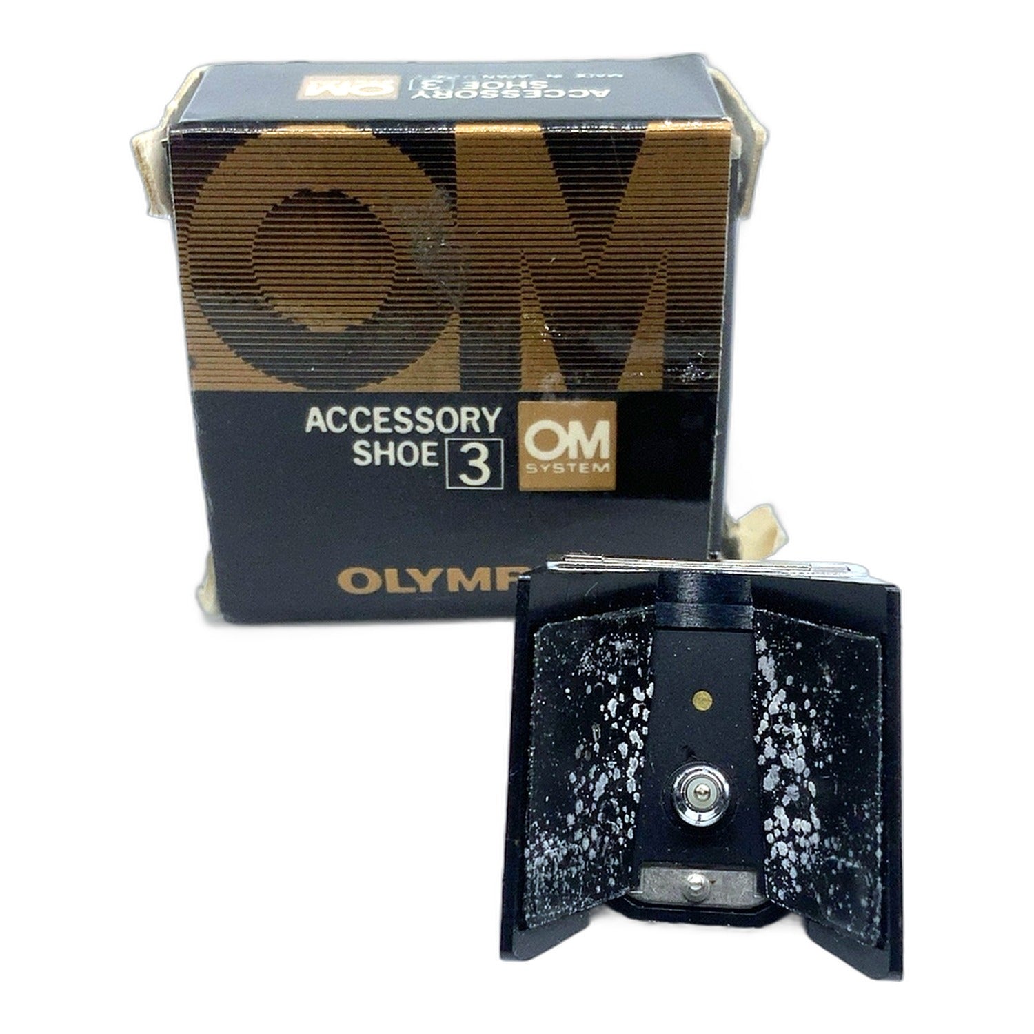 Olympus Shoe 3 für OM-2 Blitzschuh Adapter Accesory OM System Kamerazubehör