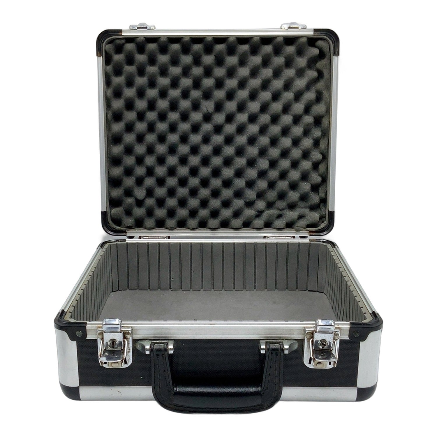 Minolta Fotokoffer Aluminium, 32x27x16cm Koffer Schwarz Camera Case Kamerakoffer