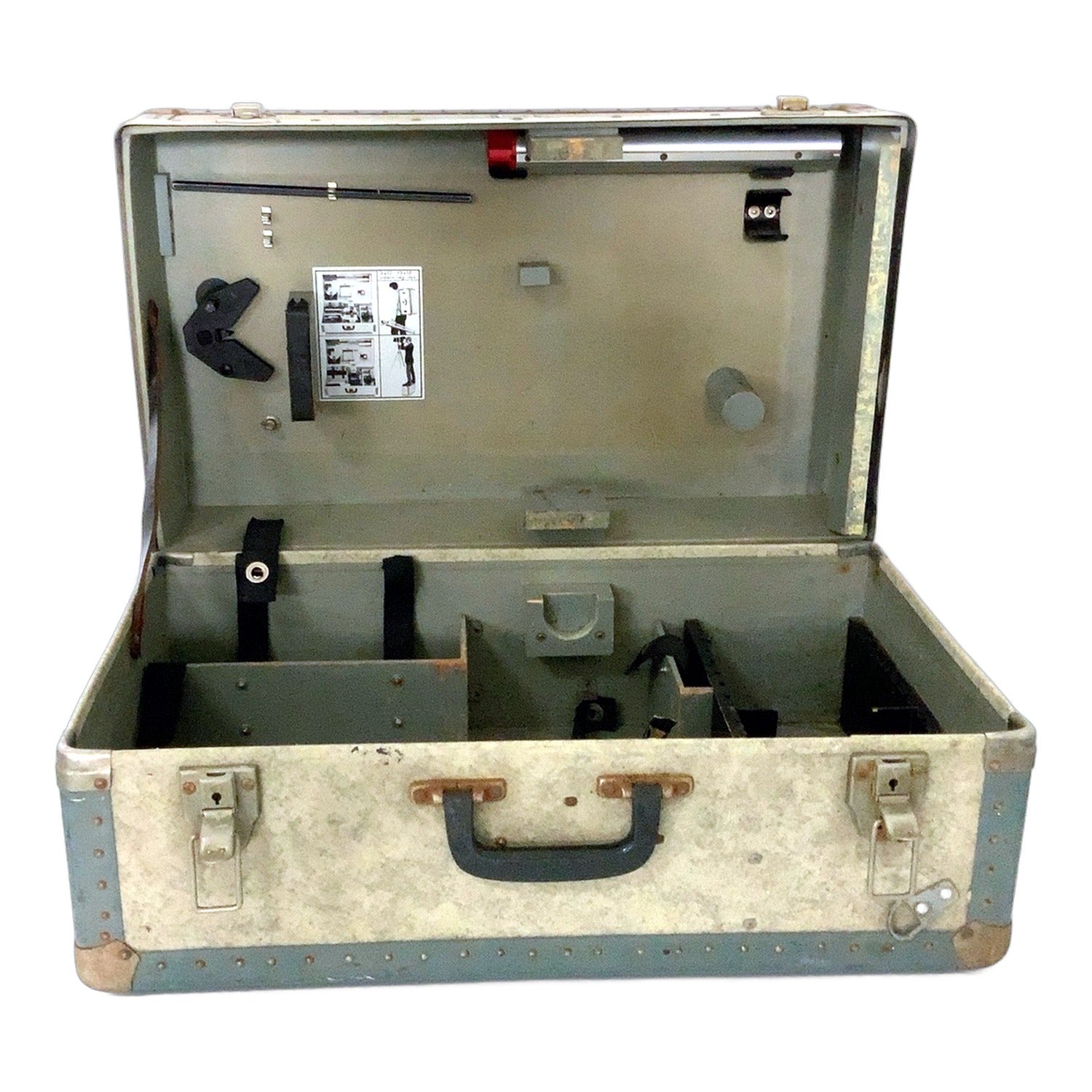Sinar Fotokoffer stabil 60x37x28cm Koffer Grau Camera Case Kamerakoffer