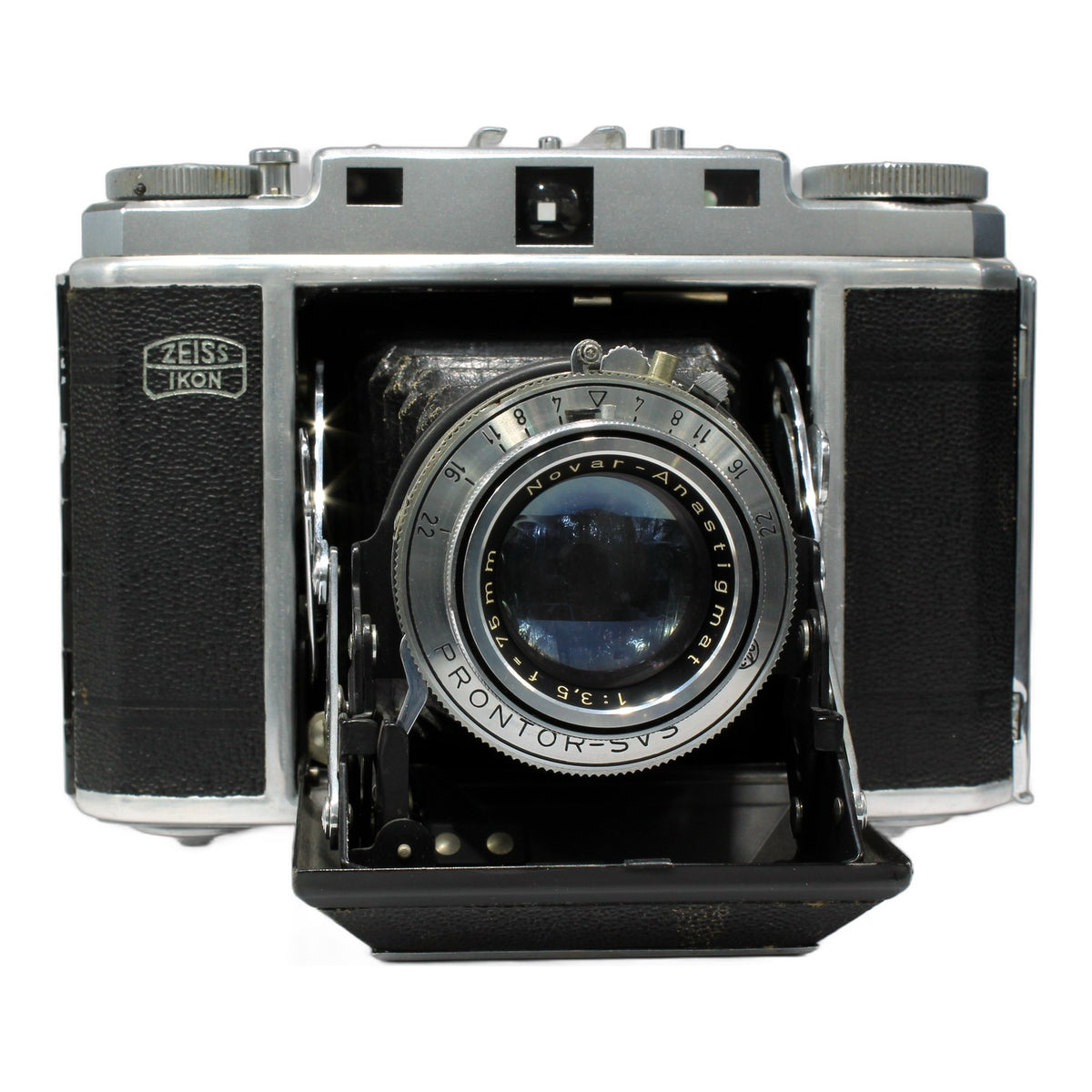 Zeiss Ikon Ikonta M 524/16 folding camera Novar Anastigmat 1:3.5 f=75mm Prontor-SVS