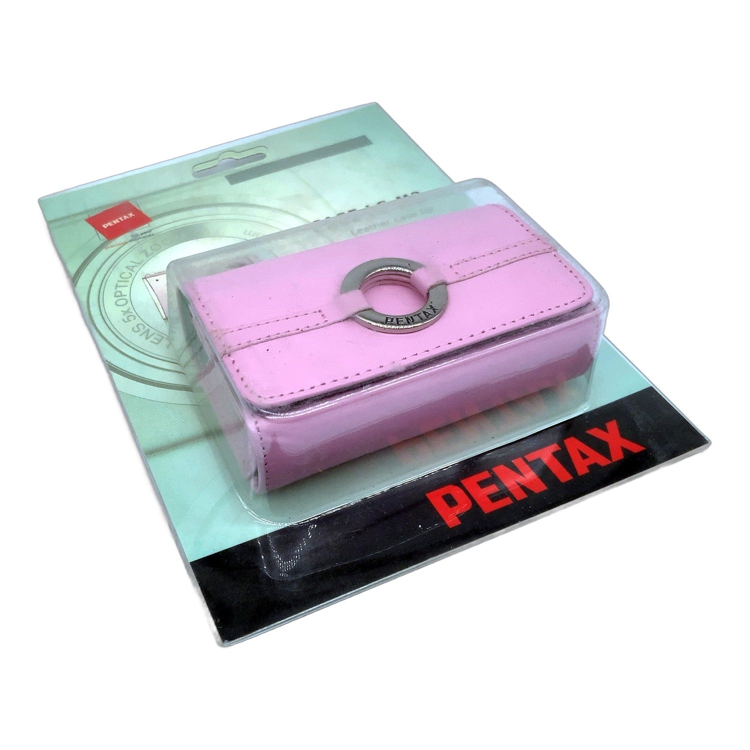 Pentax LC-M2 Leather Case Optio M and L series Tasche Pink Kameratasche