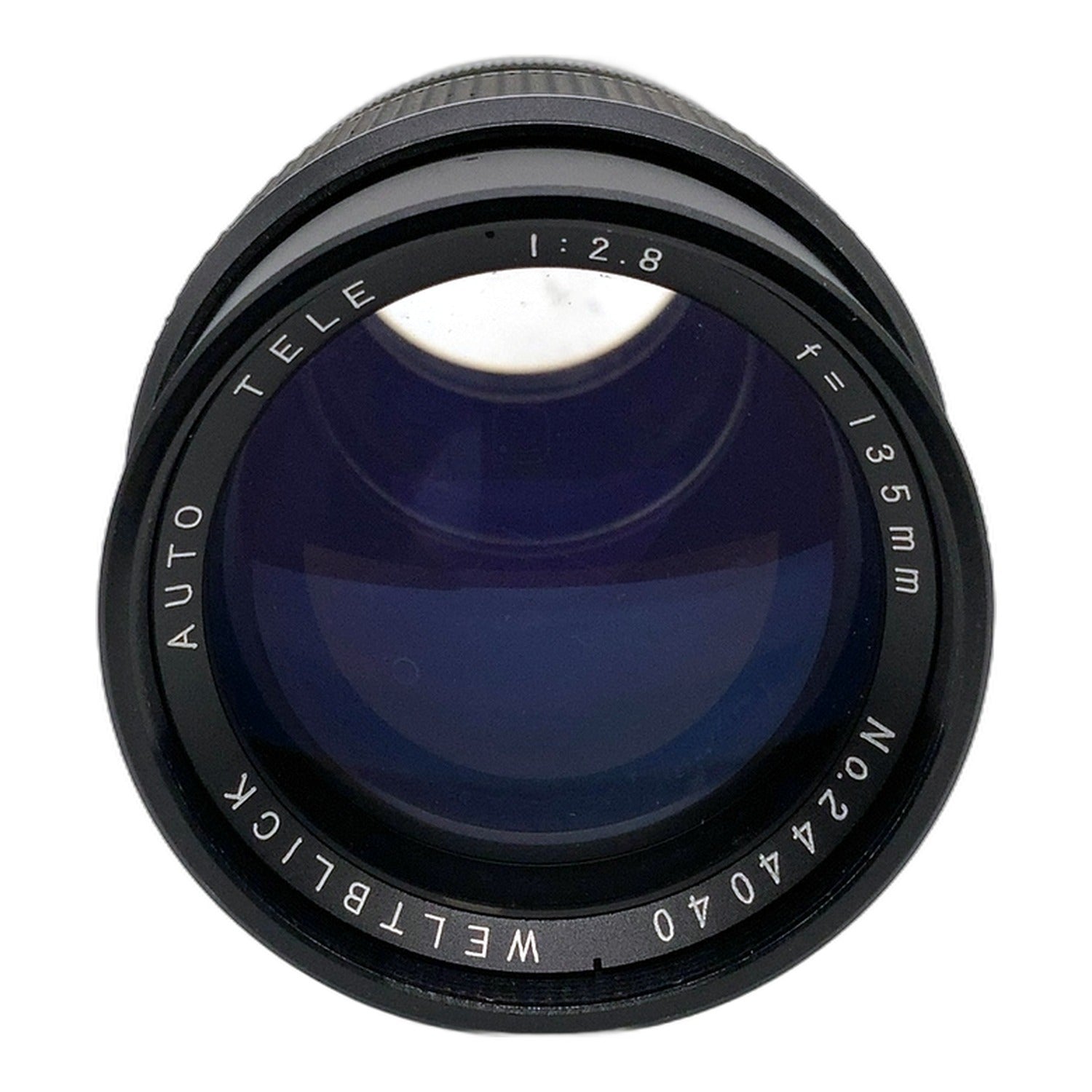 Weltblick Auto Tele 135mm 1:2.8 Objektiv manuell Festbrennweite (M42) Pilz!