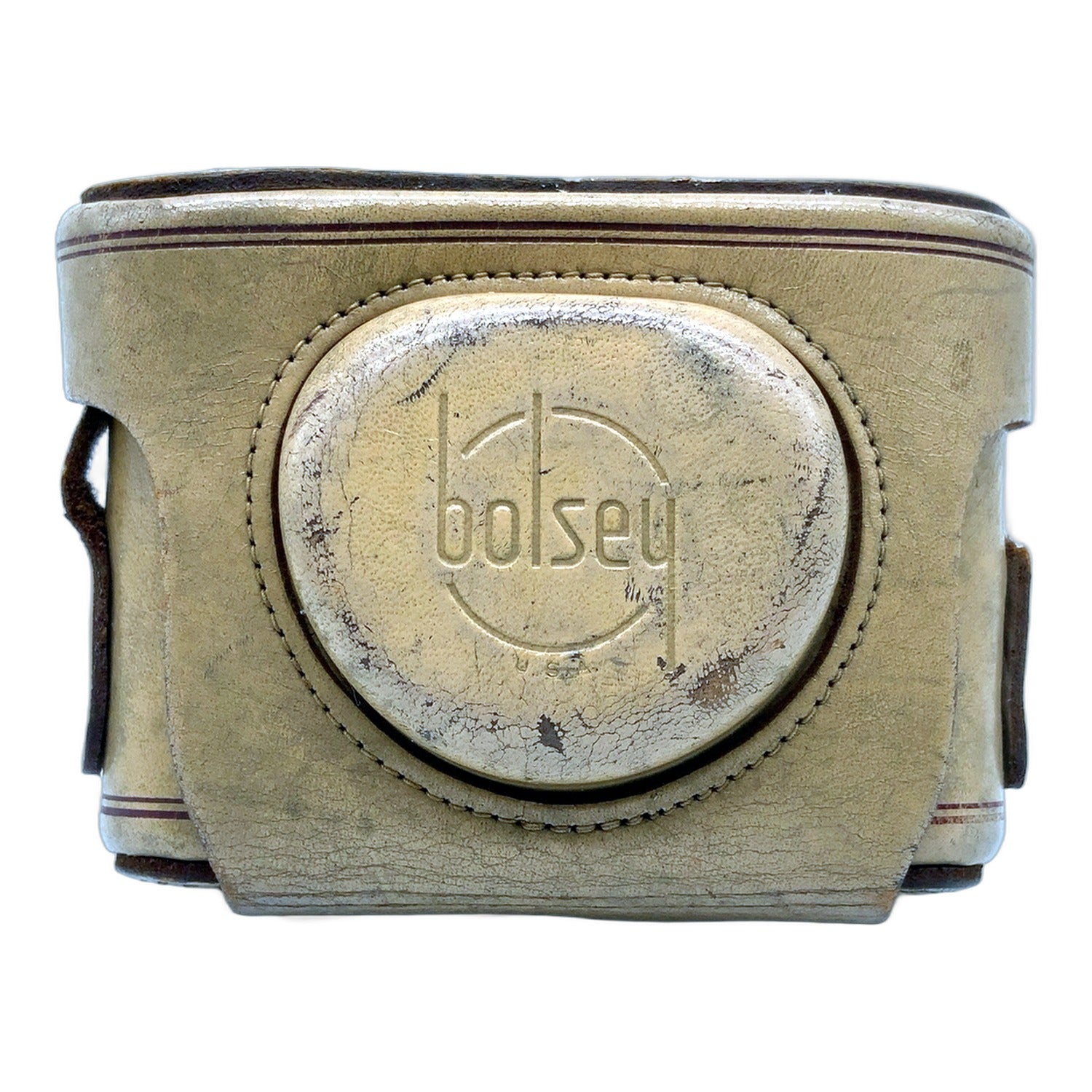 Bolsey B2 Sucherkamera Tasche Braun Fototasche Camera Bag Kameratasche