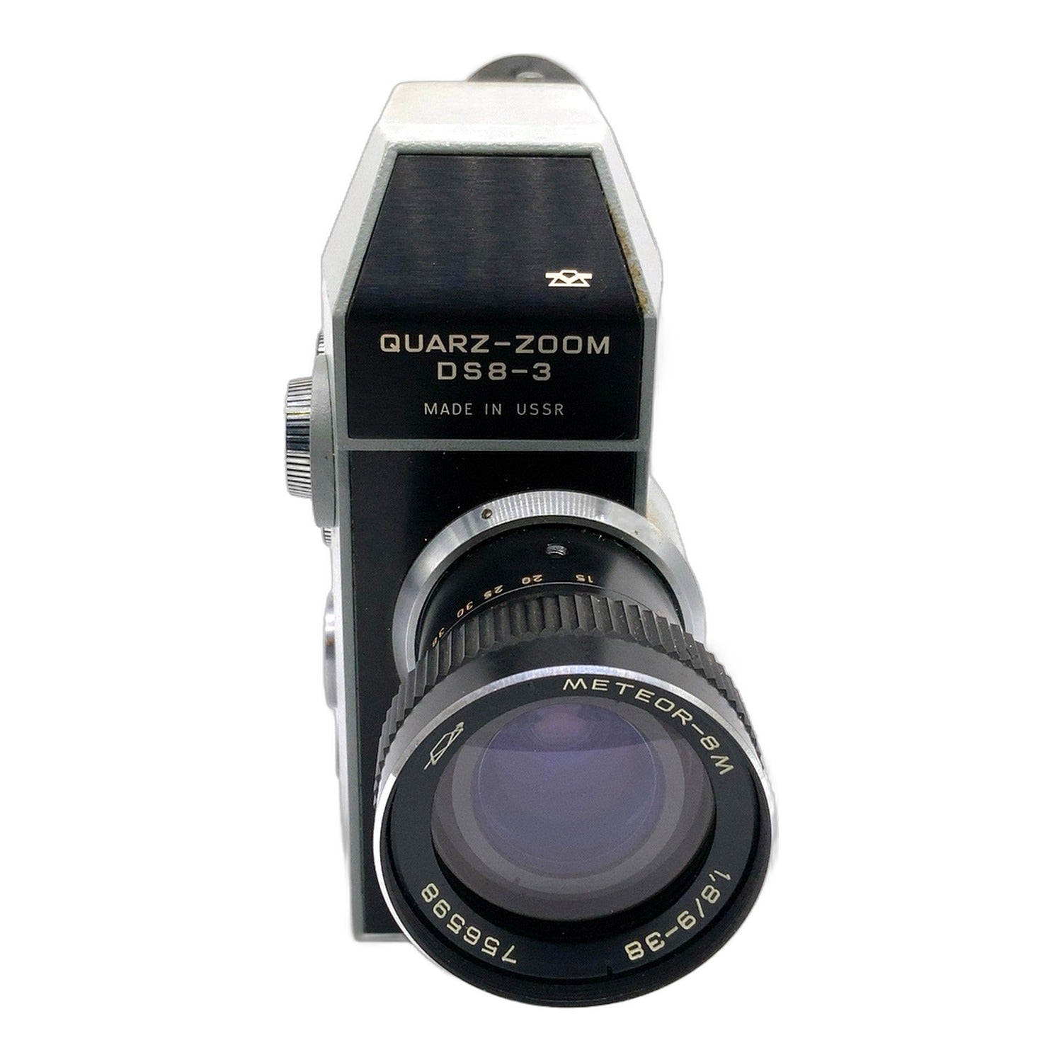 Zenit Quarz DS8-3 Filmkamera mit Meteor-8M 1,8/9-38mm Cine Camera Movie Camera